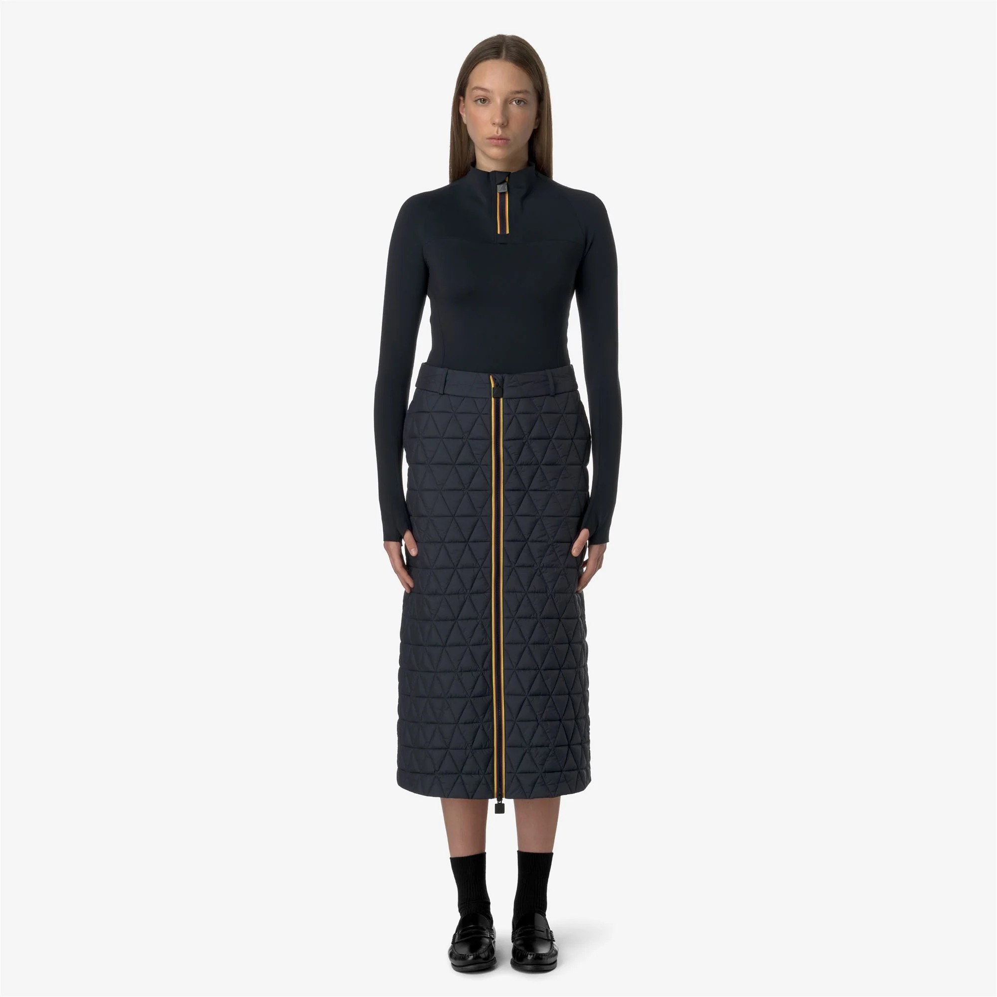 MARALIE TECH THERMO LIGHT - Skirts - Long - Woman - BLACK ASH - Image 3