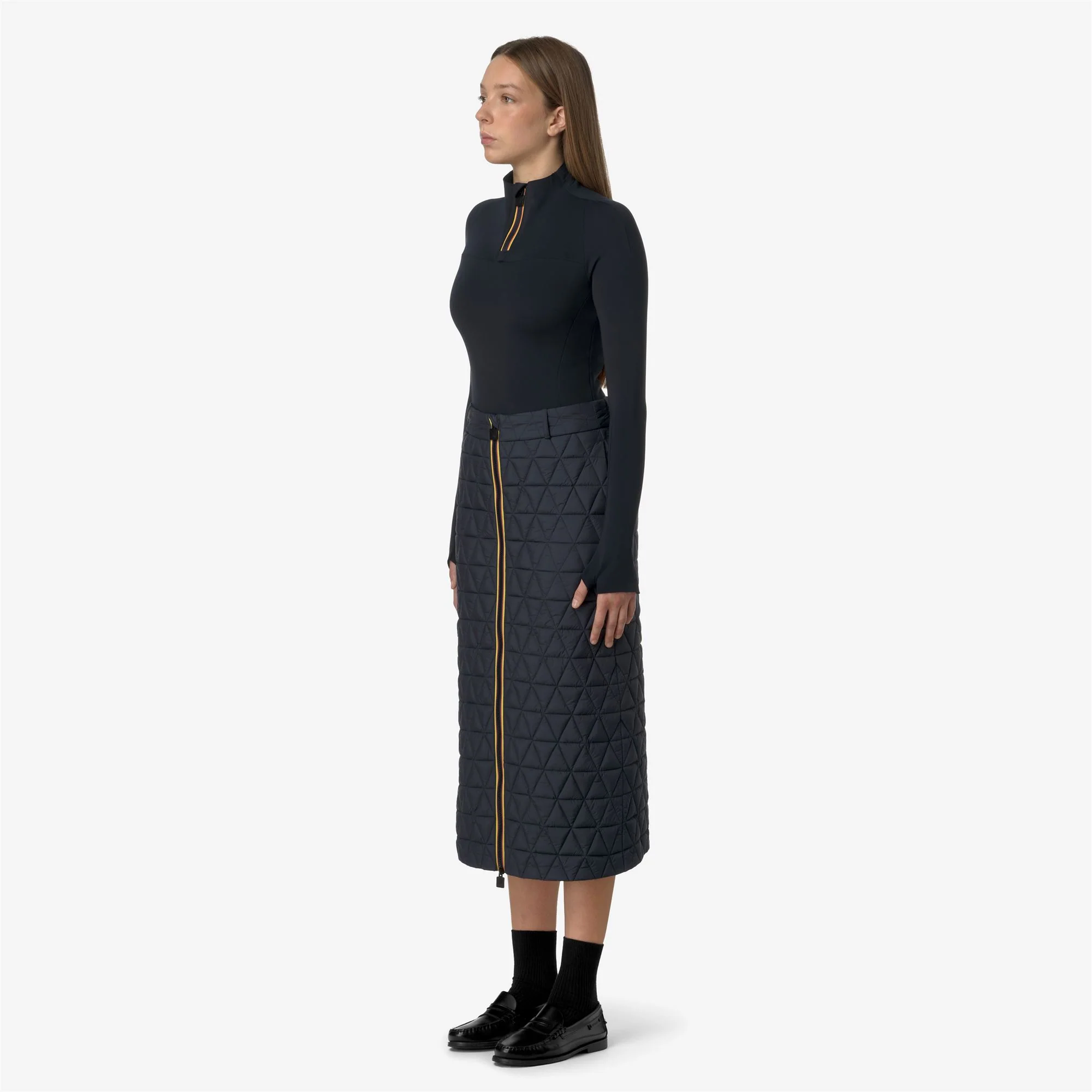 MARALIE TECH THERMO LIGHT - Skirts - Long - Woman - BLACK ASH - Image 4
