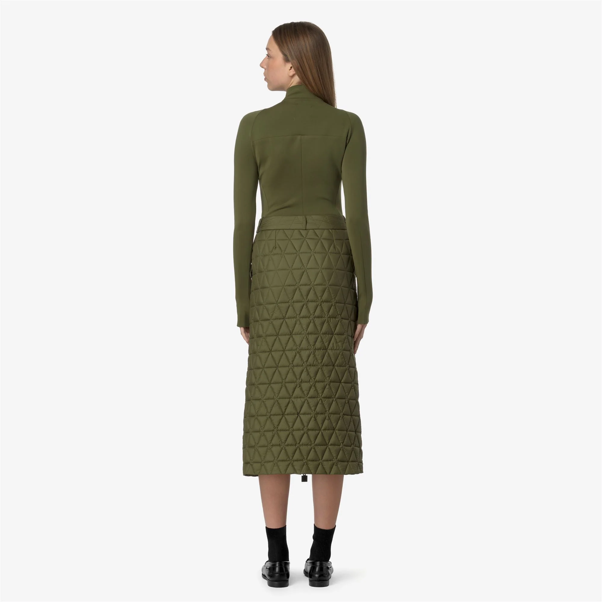 MARALIE TECH THERMO LIGHT - Skirts - Long - Woman - GREEN WINTER - Image 5