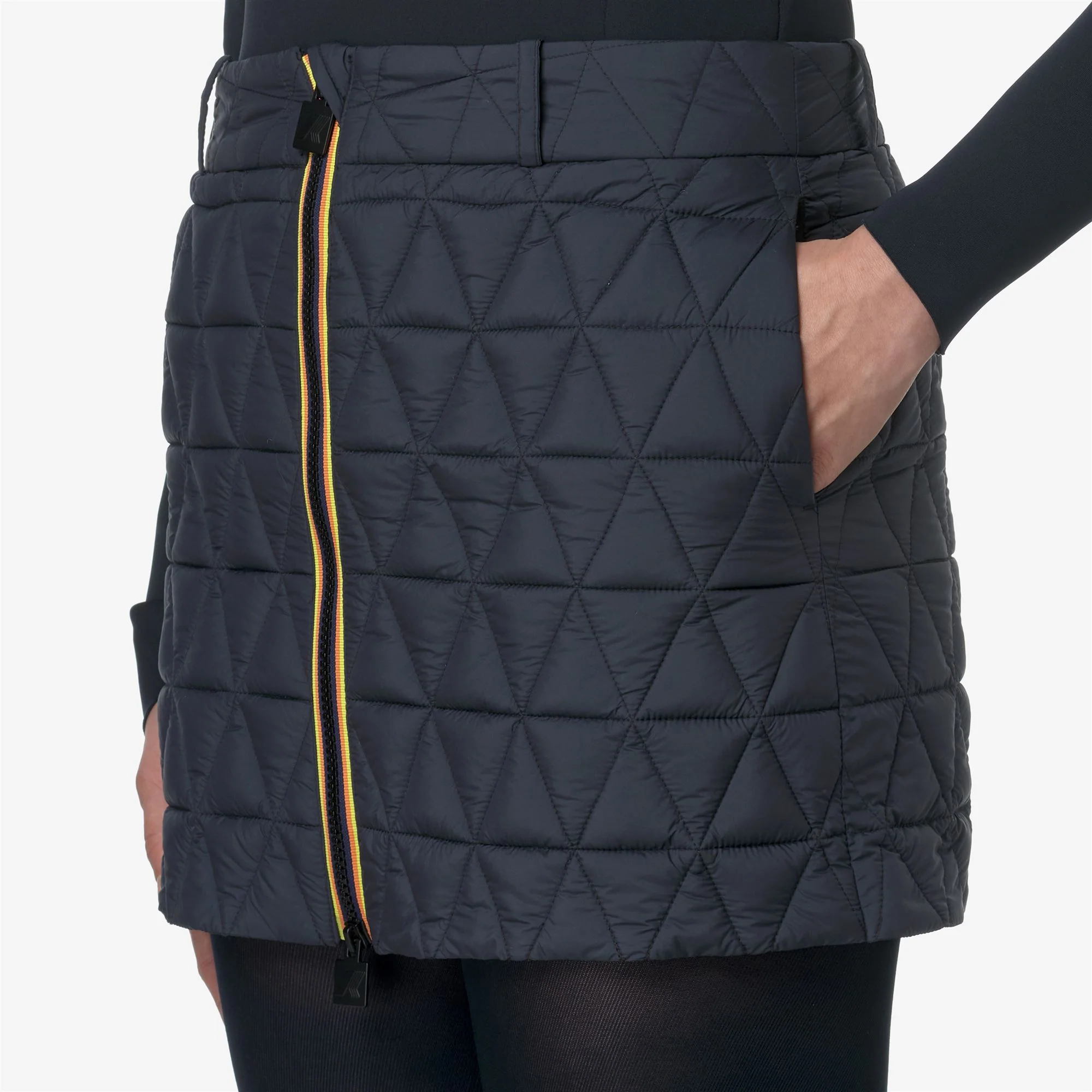 MINIKI TECH THERMO LIGHT - Skirts - Short - Woman - BLACK ASH - Image 2