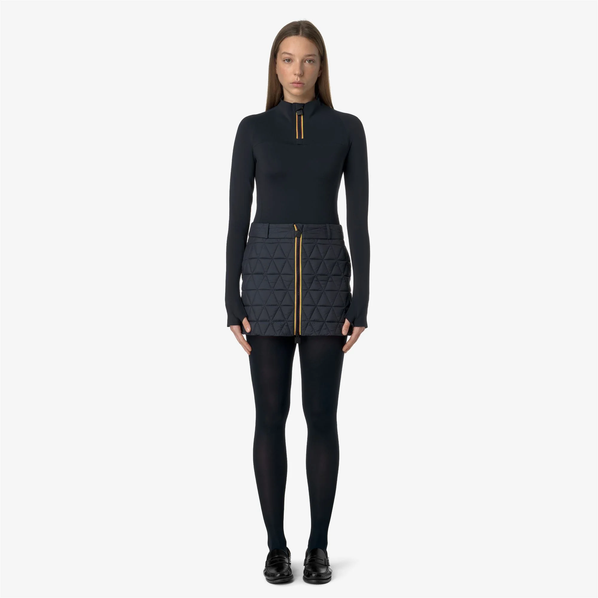 MINIKI TECH THERMO LIGHT - Skirts - Short - Woman - BLACK ASH - Image 3