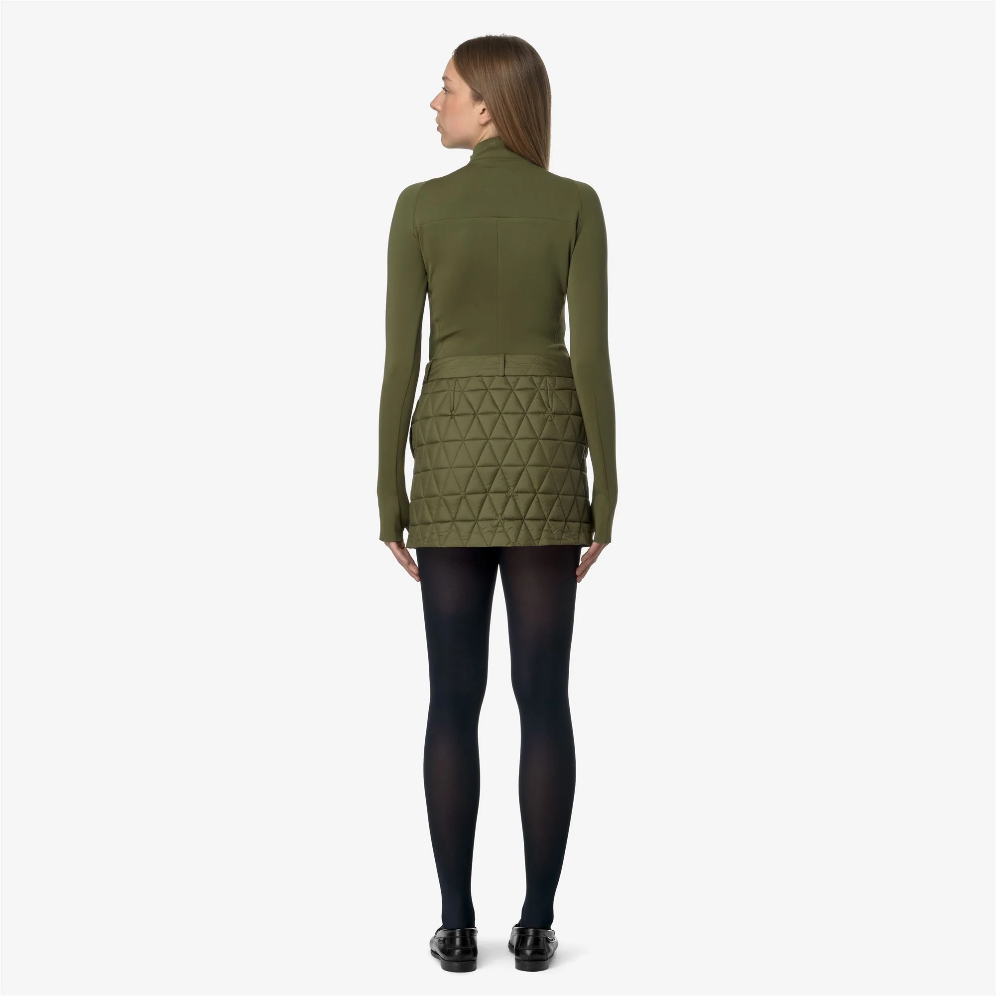 MINIKI TECH THERMO LIGHT - Skirts - Short - Woman - GREEN WINTER - Image 5