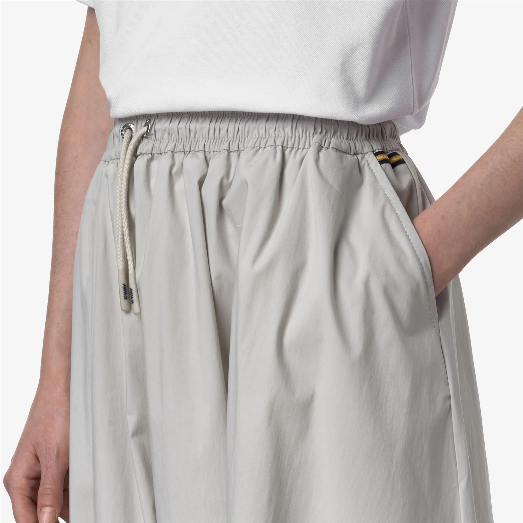 MOSELLA LIGHT POPLIN TECH - Skirts - Long - Woman - BEIGE LT - Image 2