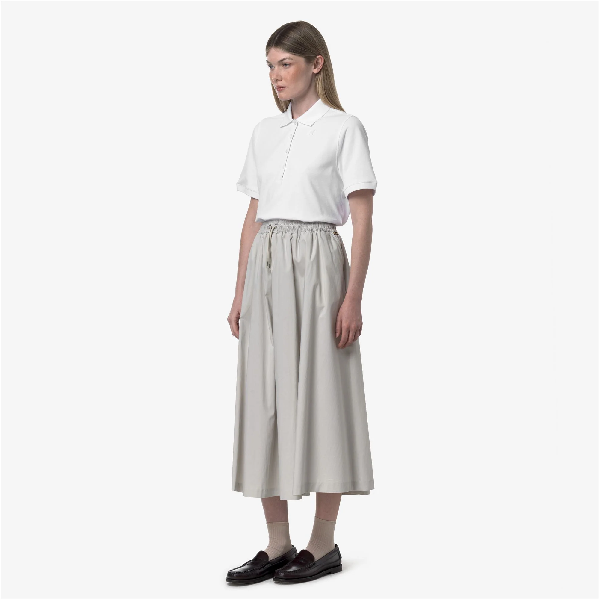 MOSELLA LIGHT POPLIN TECH - Skirts - Long - Woman - BEIGE LT - Image 4