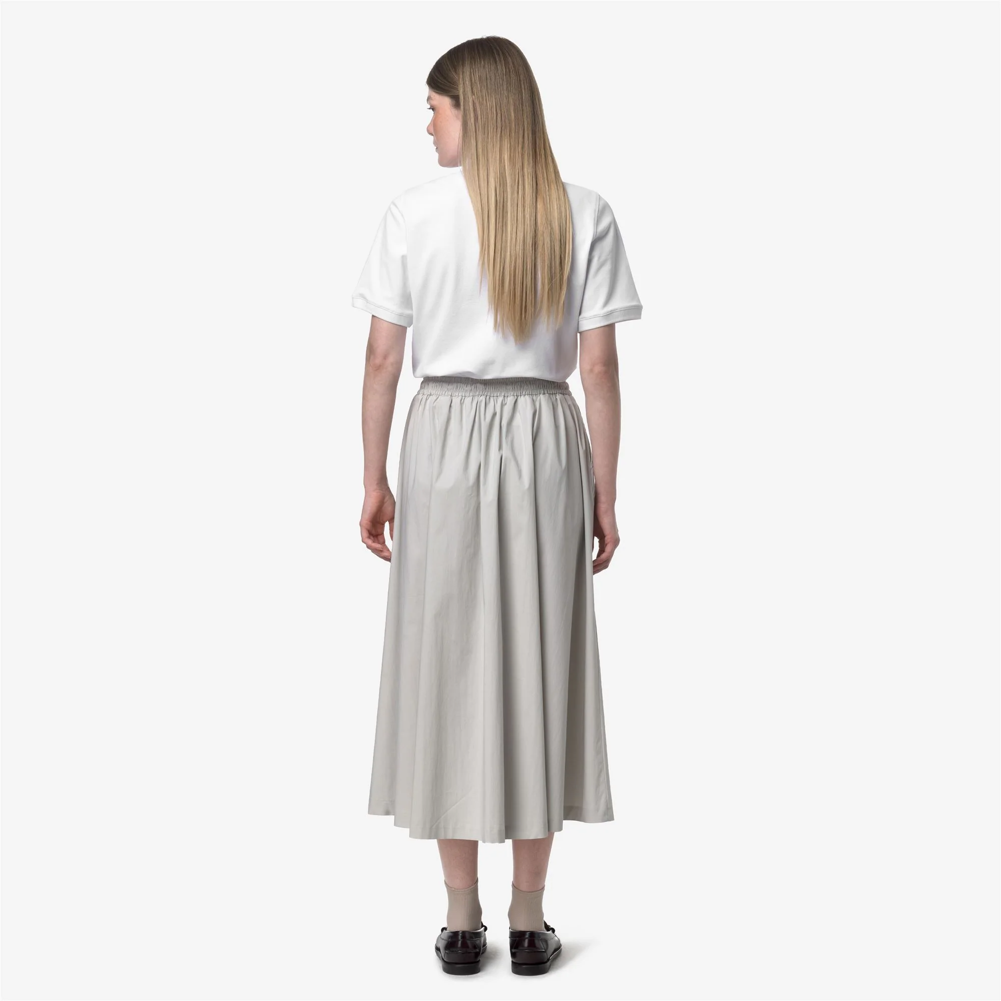 MOSELLA LIGHT POPLIN TECH - Skirts - Long - Woman - BEIGE LT - Image 5