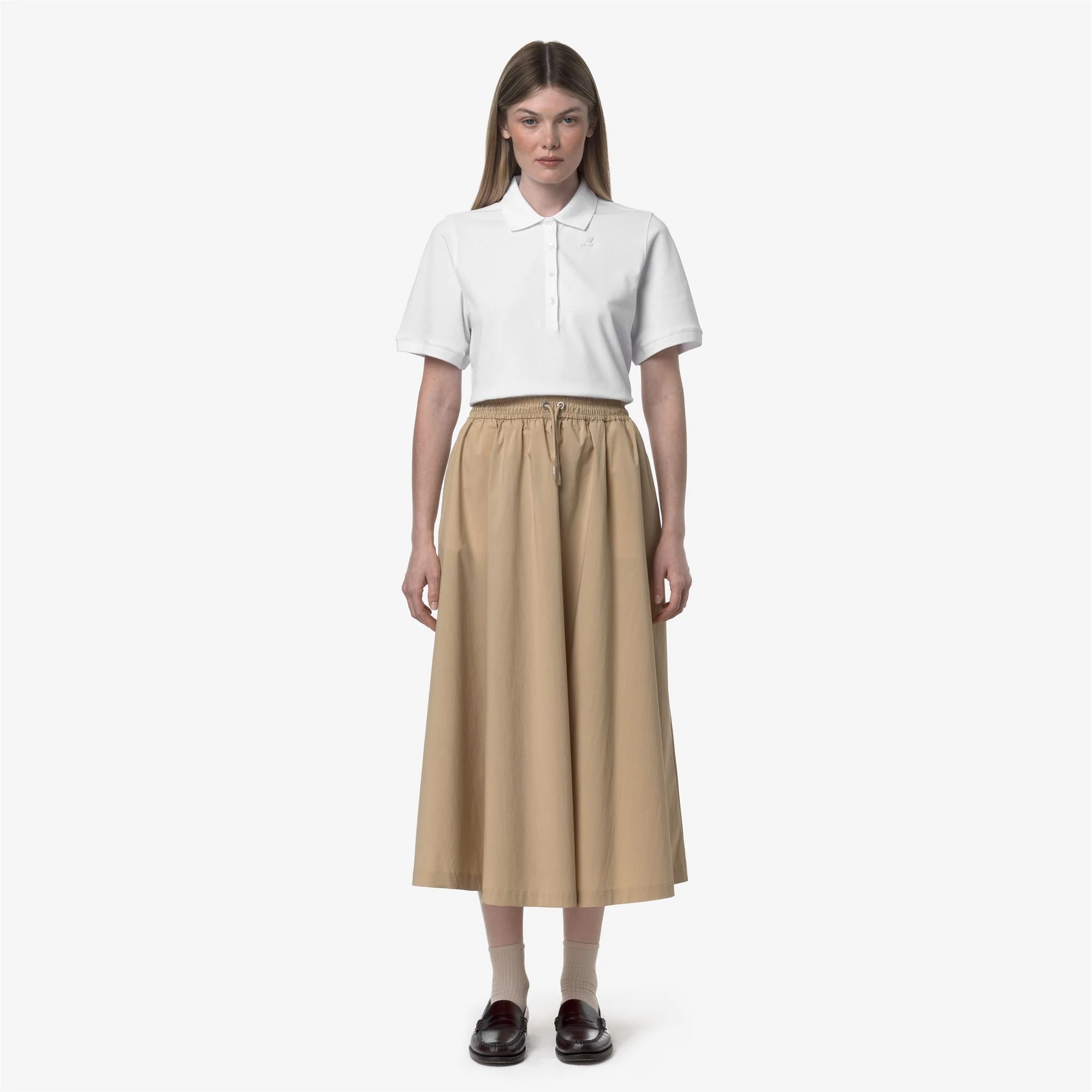 MOSELLA LIGHT POPLIN TECH - Skirts - Long - Woman - BEIGE ROPE - Image 3