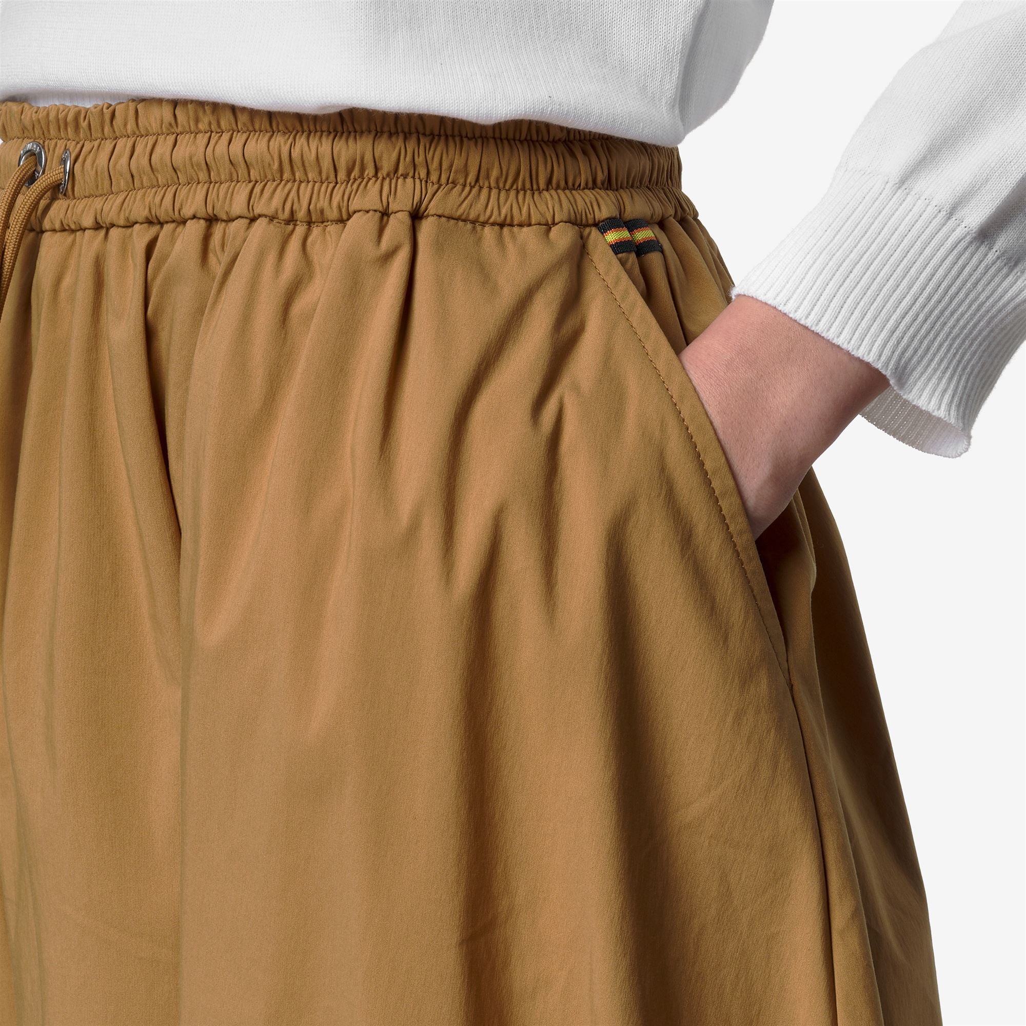 MOSELLA LIGHT POPLIN TECH - Skirts - Long - Woman - BROWN BISTRE - Image 2
