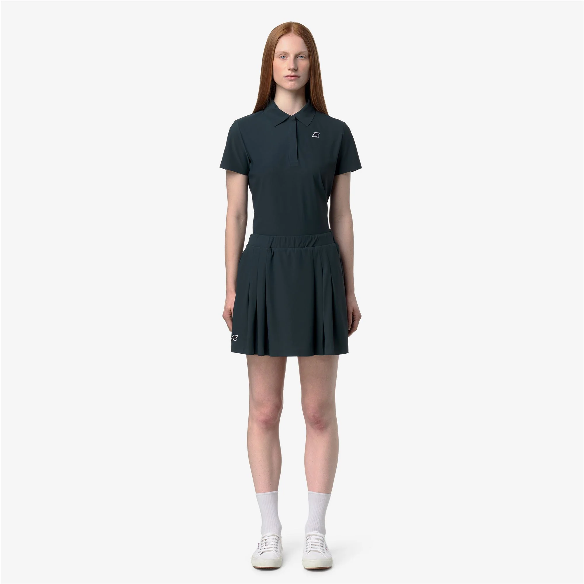 PITCH GOLF - Skirts - Short - Woman - GREEN DK JUNGLE - Image 3