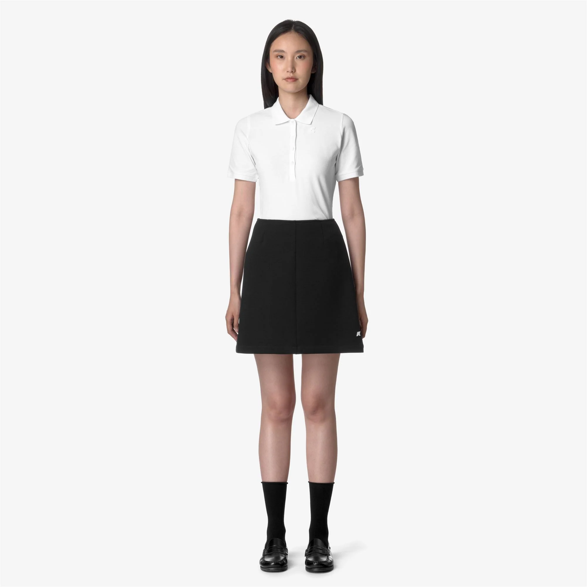 VITTY LIGHT SPACER - Skirts - Short - Woman - BLACK PURE - Image 3