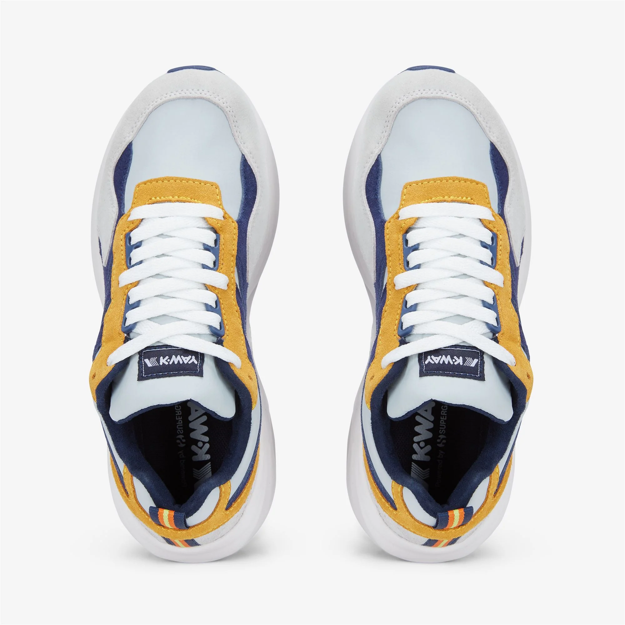 TRAINING 3.0 LACES - Sport Shoes - Low Cut - Unisex - GREY LT-BLUE MEDIEVAL-YELLOW SUNFLOWER - Image 5