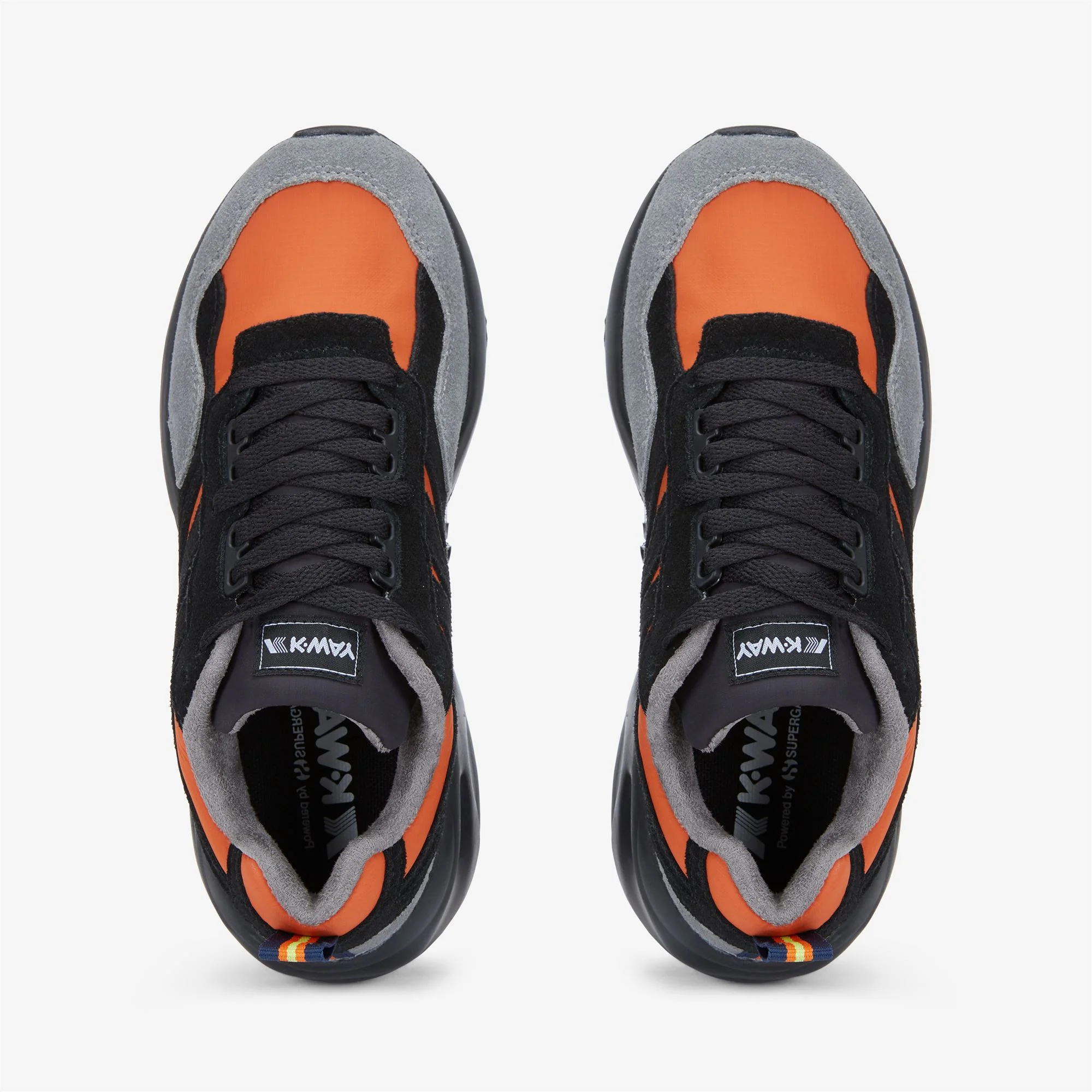 TRAINING 3.0 LACES - Sport Shoes - Low Cut - Unisex - ORANGE-BLACK-MID GREY - Image 5