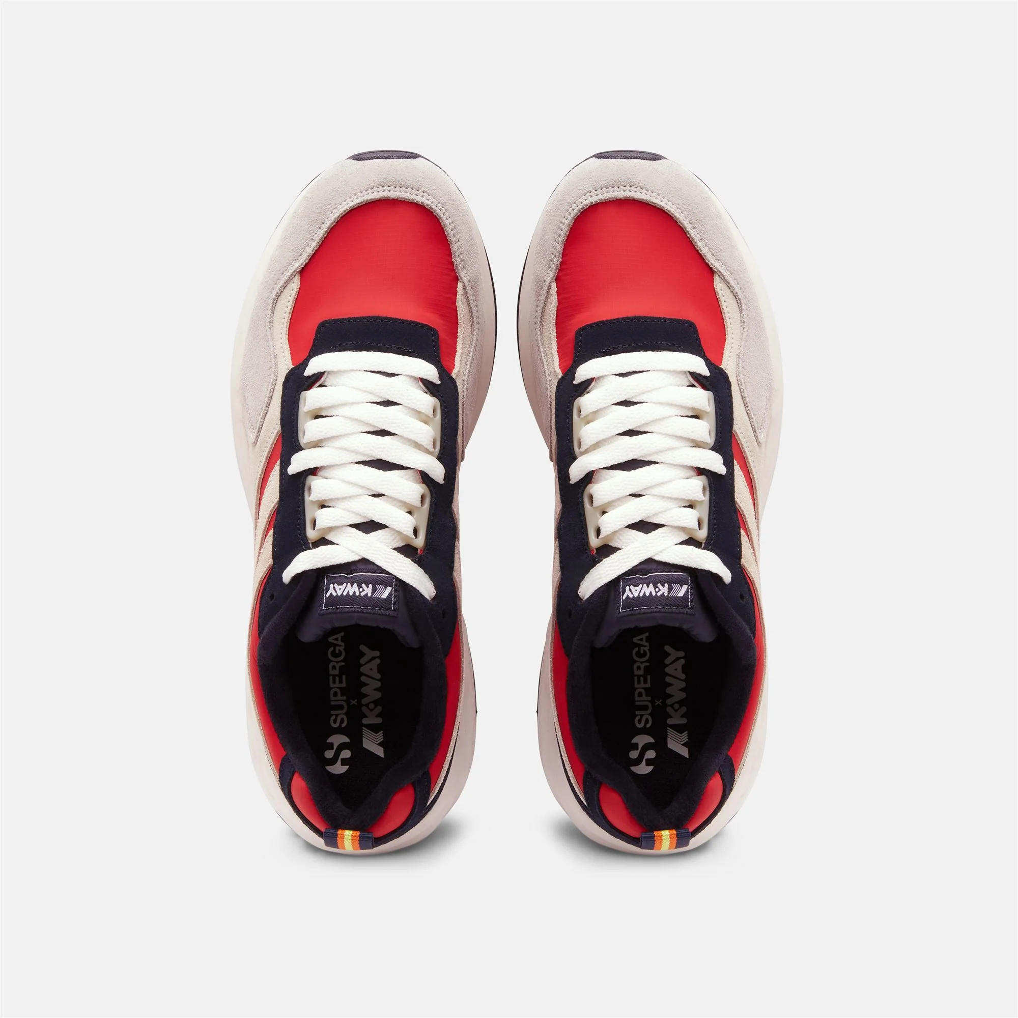 TRAINING 3.0 LACES - Sport Shoes - Low Cut - Unisex - RED-LT GRAY-WHITE-BLU NAVY - Image 5