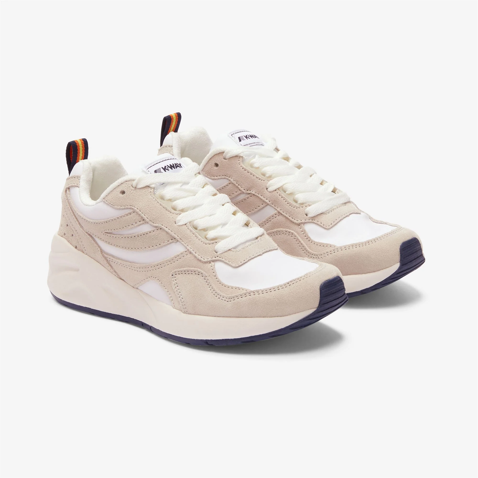 TRAINING 3.0 LACES - Sport Shoes - Low Cut - Unisex - WHITE-BLU NAVY - Image 2