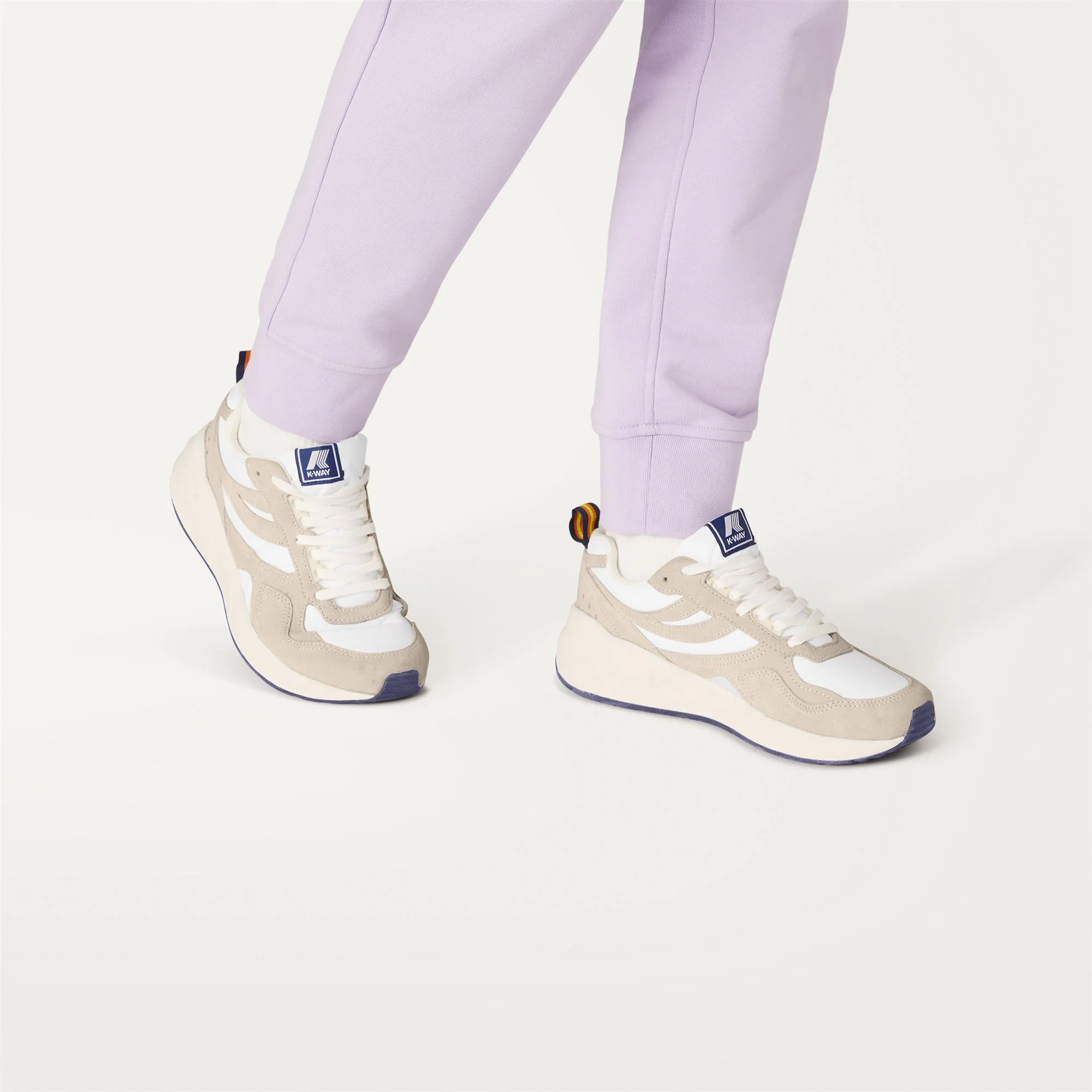 TRAINING 3.0 LACES - Sport Shoes - Low Cut - Unisex - WHITE-BLU NAVY - Image 3