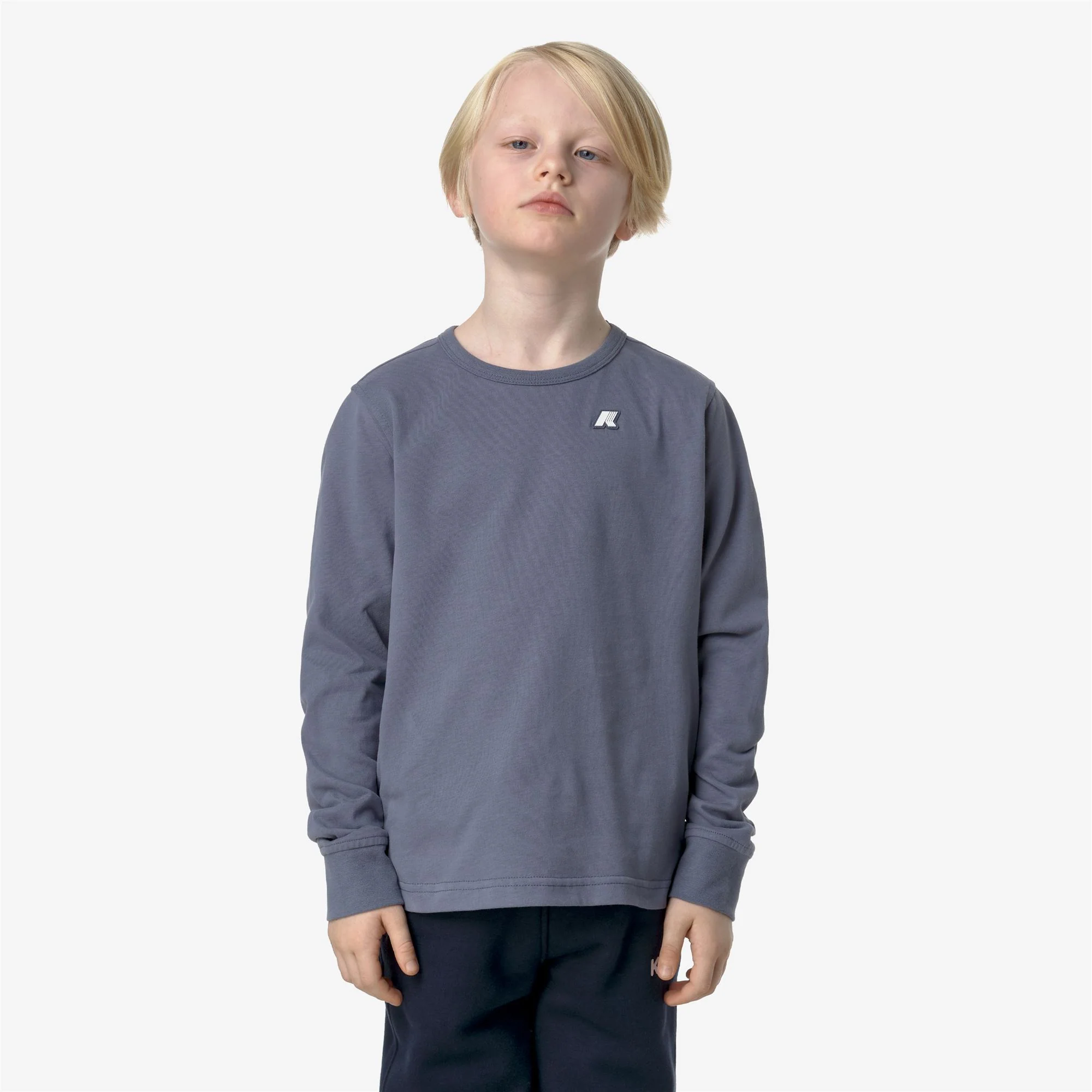 P. ELMER JERSEY PEACH - T-ShirtsTop - T-Shirt - Kid unisex - GREY BLUE AVIO - Image 3