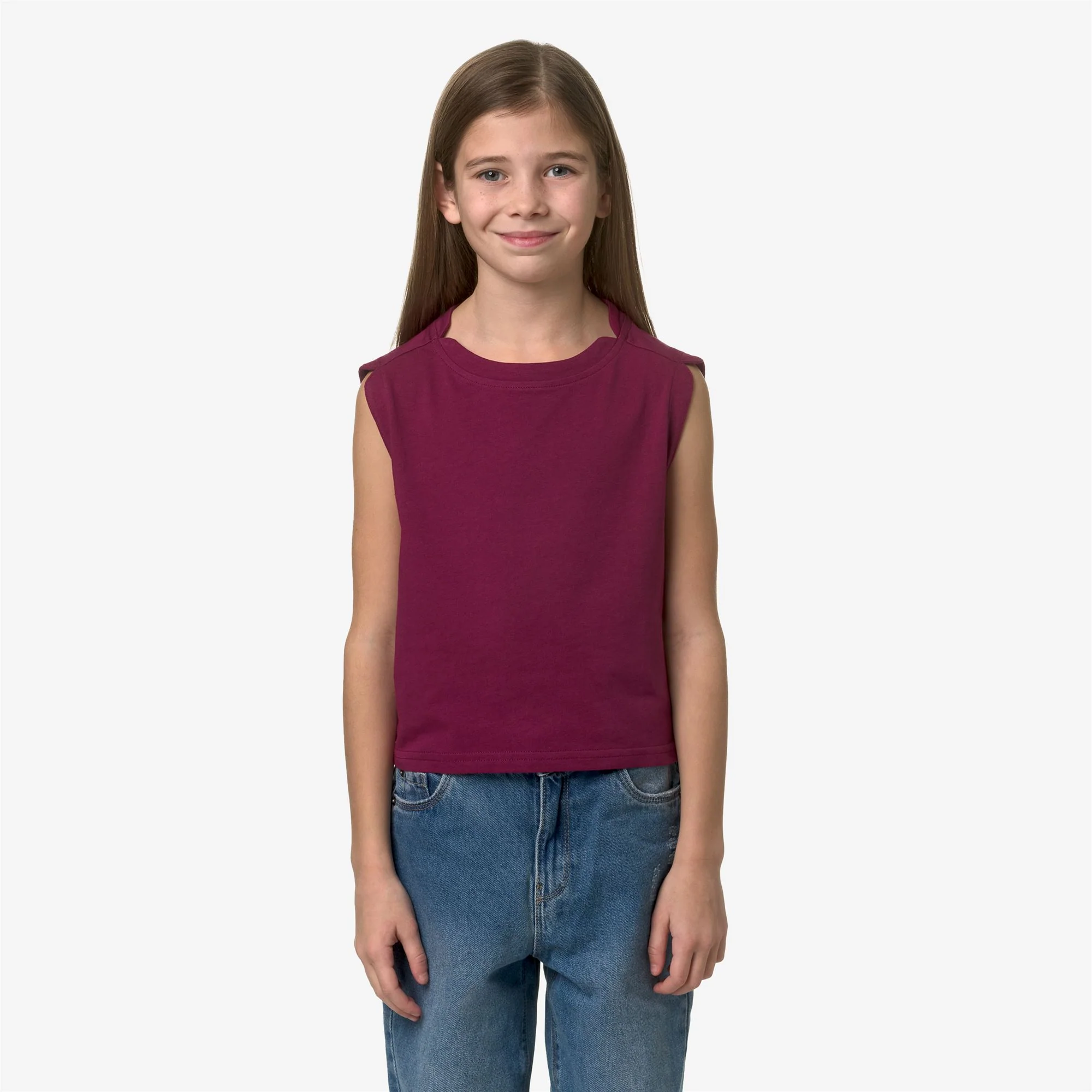 P. LIMMY - T-ShirtsTop - Top - Girl - RED DK - Image 3