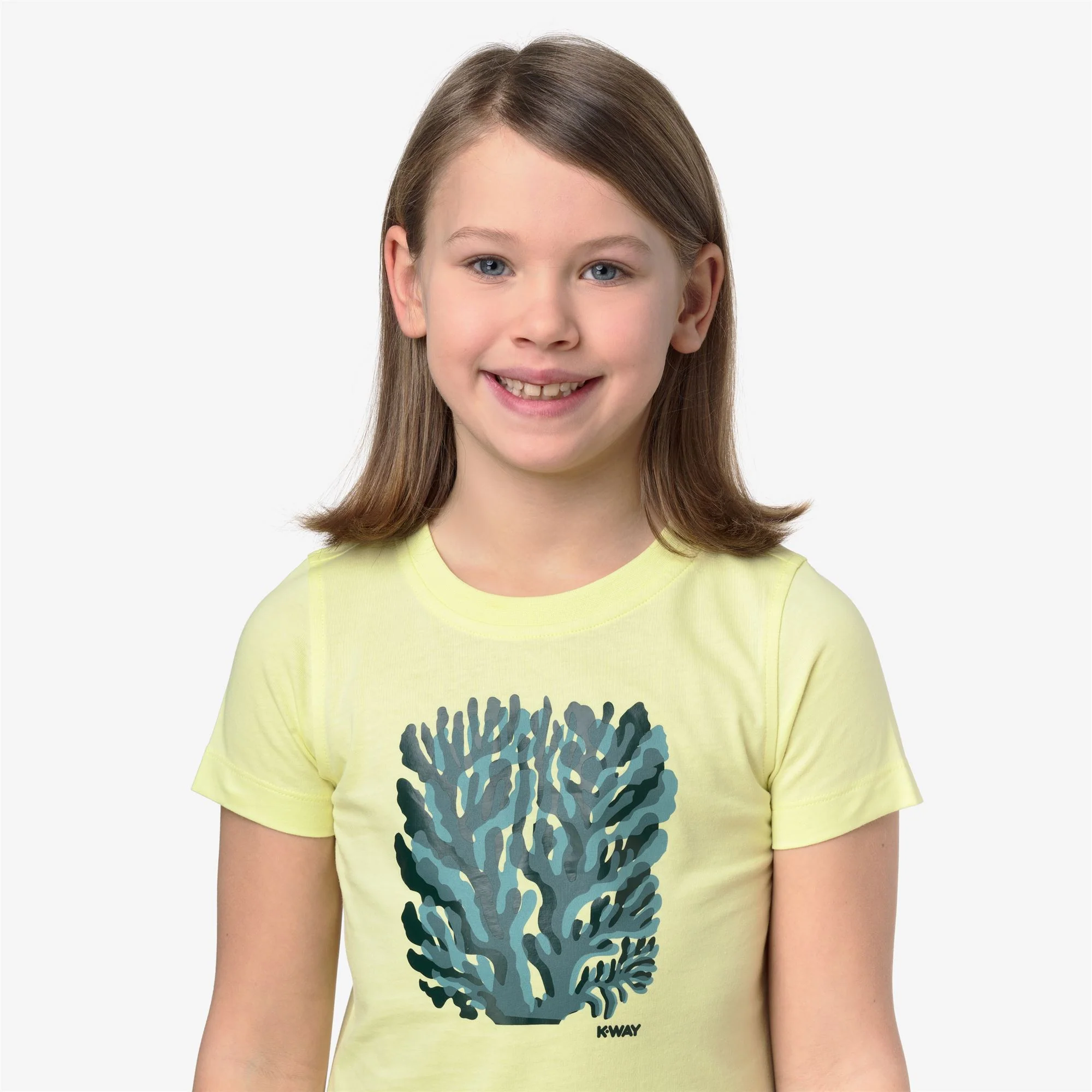 P. MELIS CORAIL JERSEY - T-ShirtsTop - T-Shirt - Girl - YELLOW LIME - Image 2
