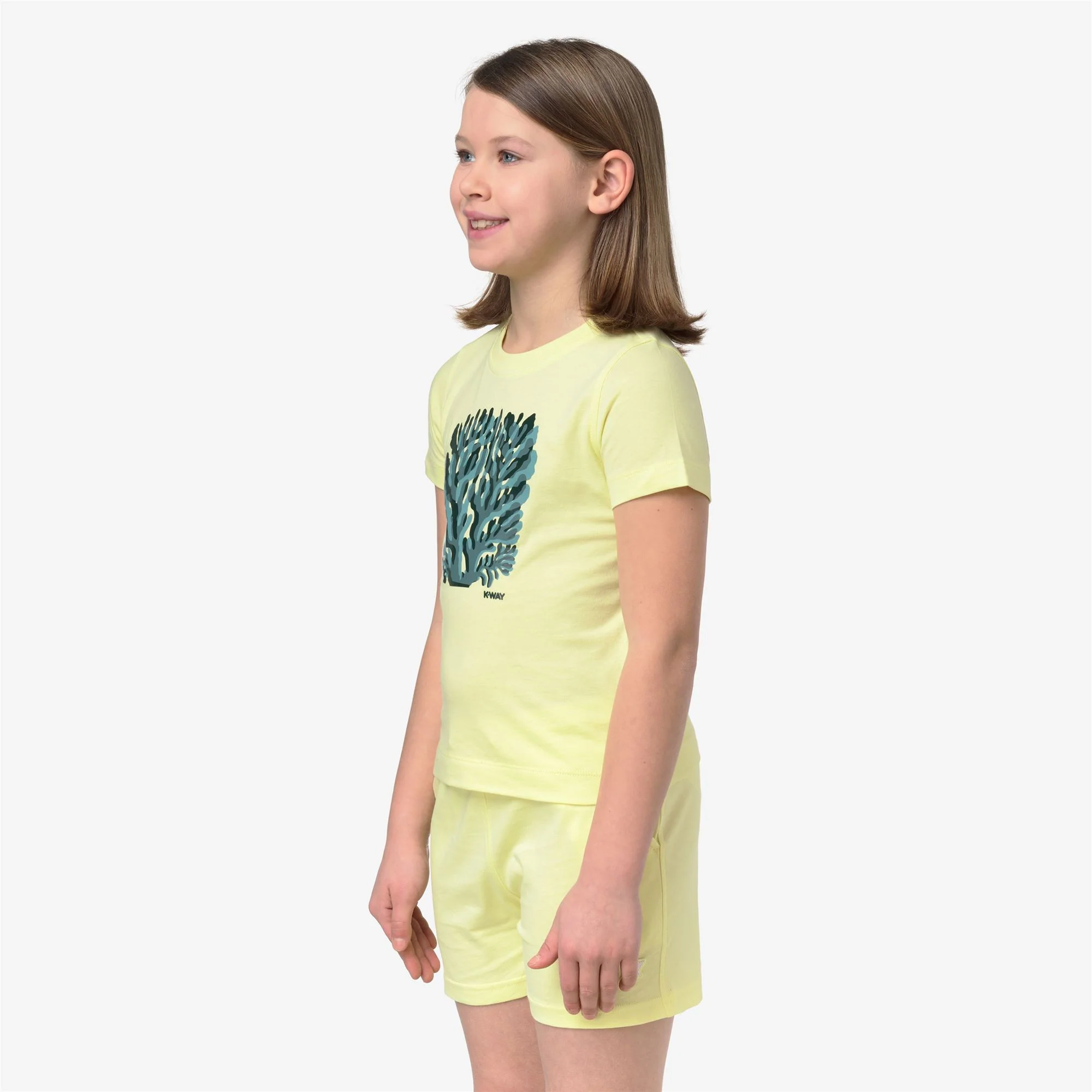 P. MELIS CORAIL JERSEY - T-ShirtsTop - T-Shirt - Girl - YELLOW LIME - Image 4