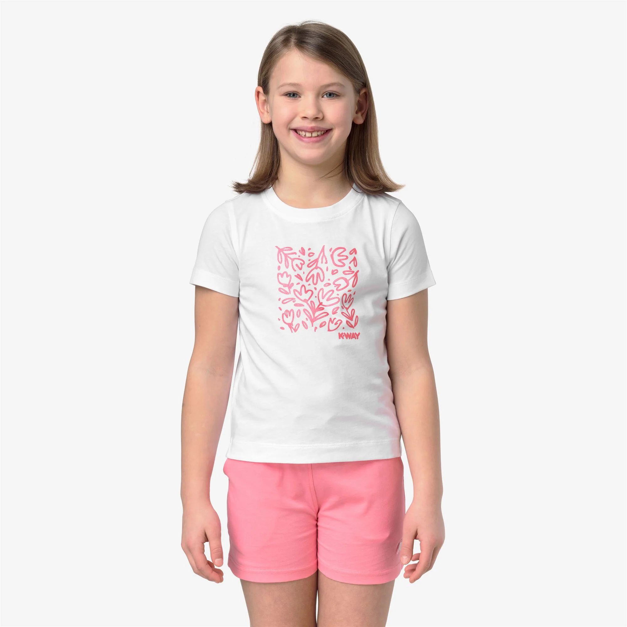P. MELIS FLEURS JERSEY - T-ShirtsTop - T-Shirt - Girl - WHITE - Image 3