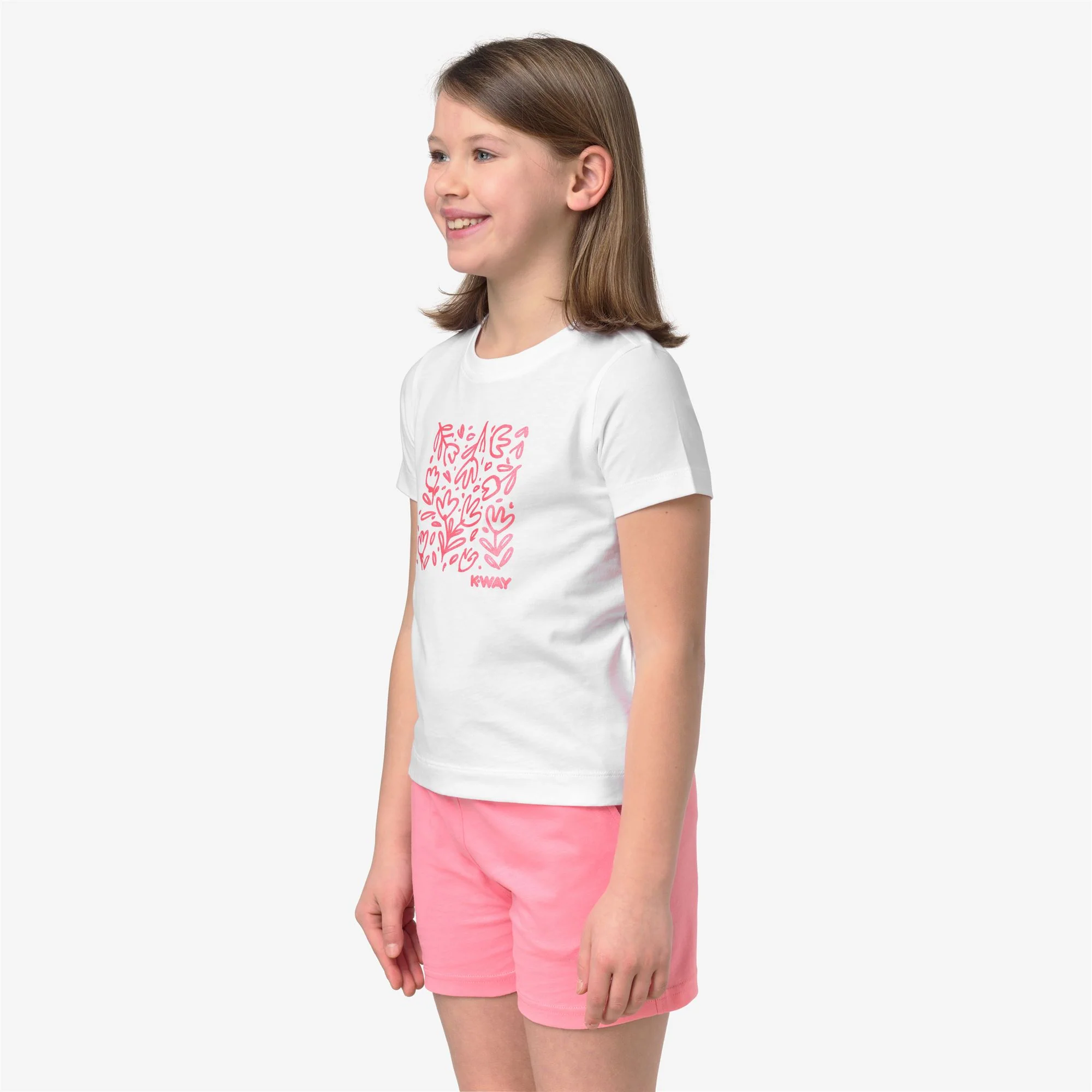 P. MELIS FLEURS JERSEY - T-ShirtsTop - T-Shirt - Girl - WHITE - Image 4
