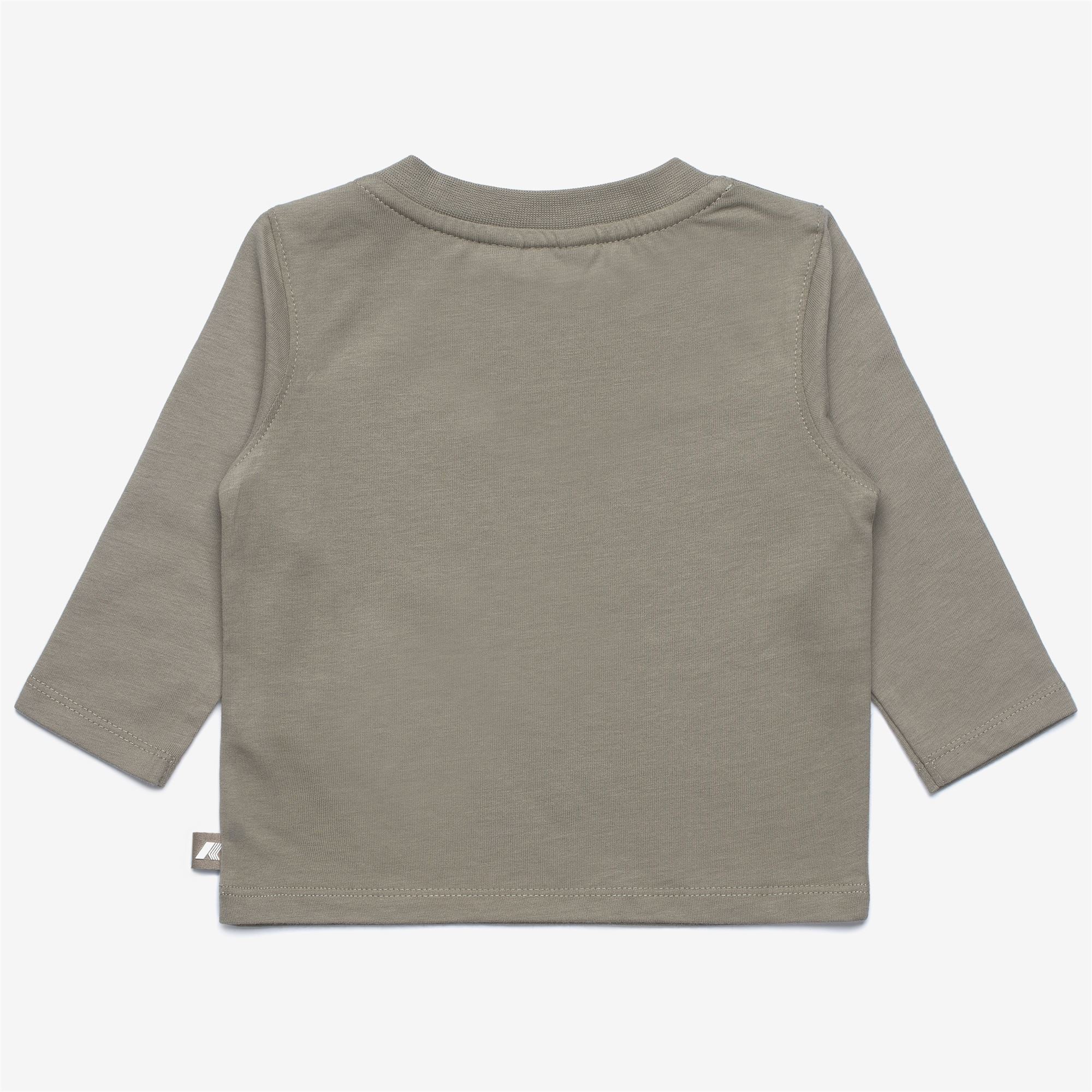 E. ELMETTE LETTERING JERSEY PEACH - T-ShirtsTop - T-Shirt - Kid unisex - GREEN OAK - Image 2