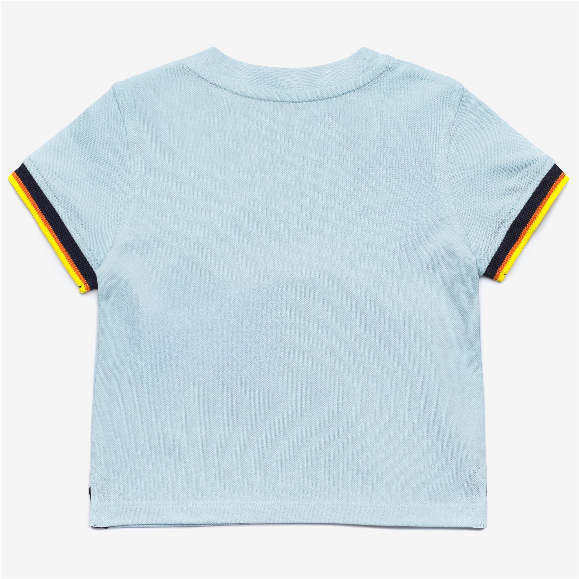 E. PETE CONTRAST PIQUE - T-ShirtsTop - T-Shirt - Kid unisex - BLUE BABY - Image 2