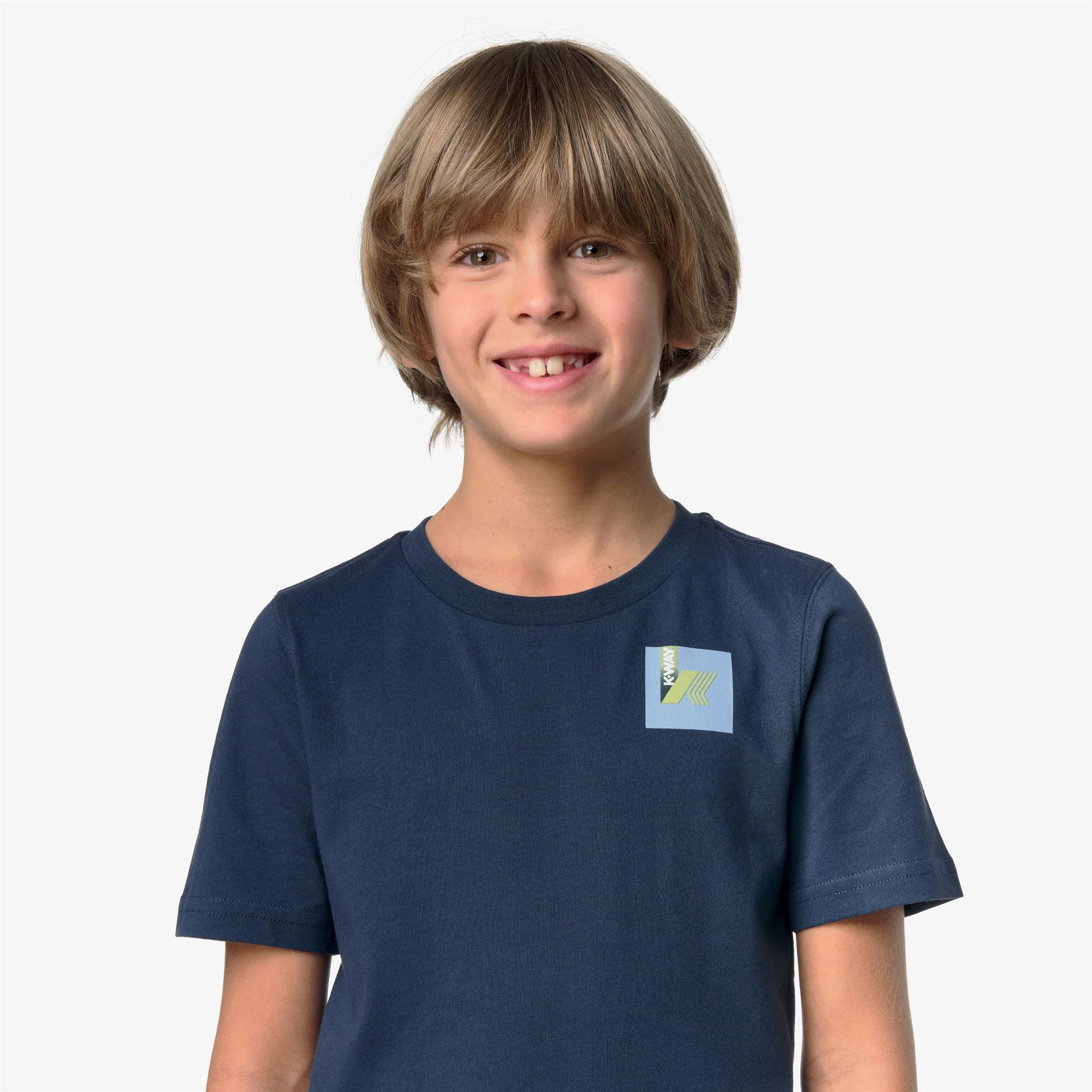P. LEONIDE COLORFUL SQUARE - T-ShirtsTop - T-Shirt - Kid unisex - BLUE INSIGNIA - Image 3