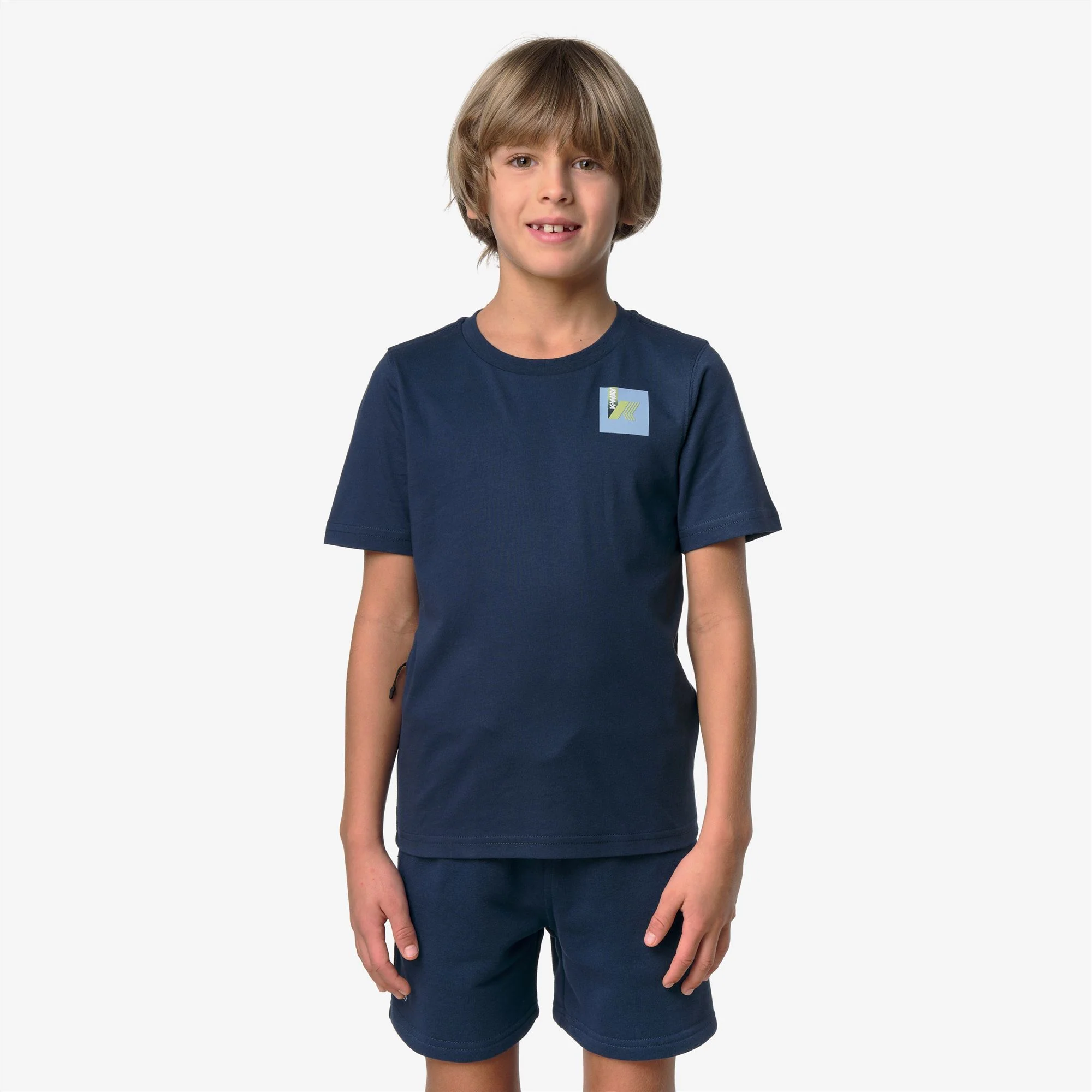 P. LEONIDE COLORFUL SQUARE - T-ShirtsTop - T-Shirt - Kid unisex - BLUE INSIGNIA - Image 4