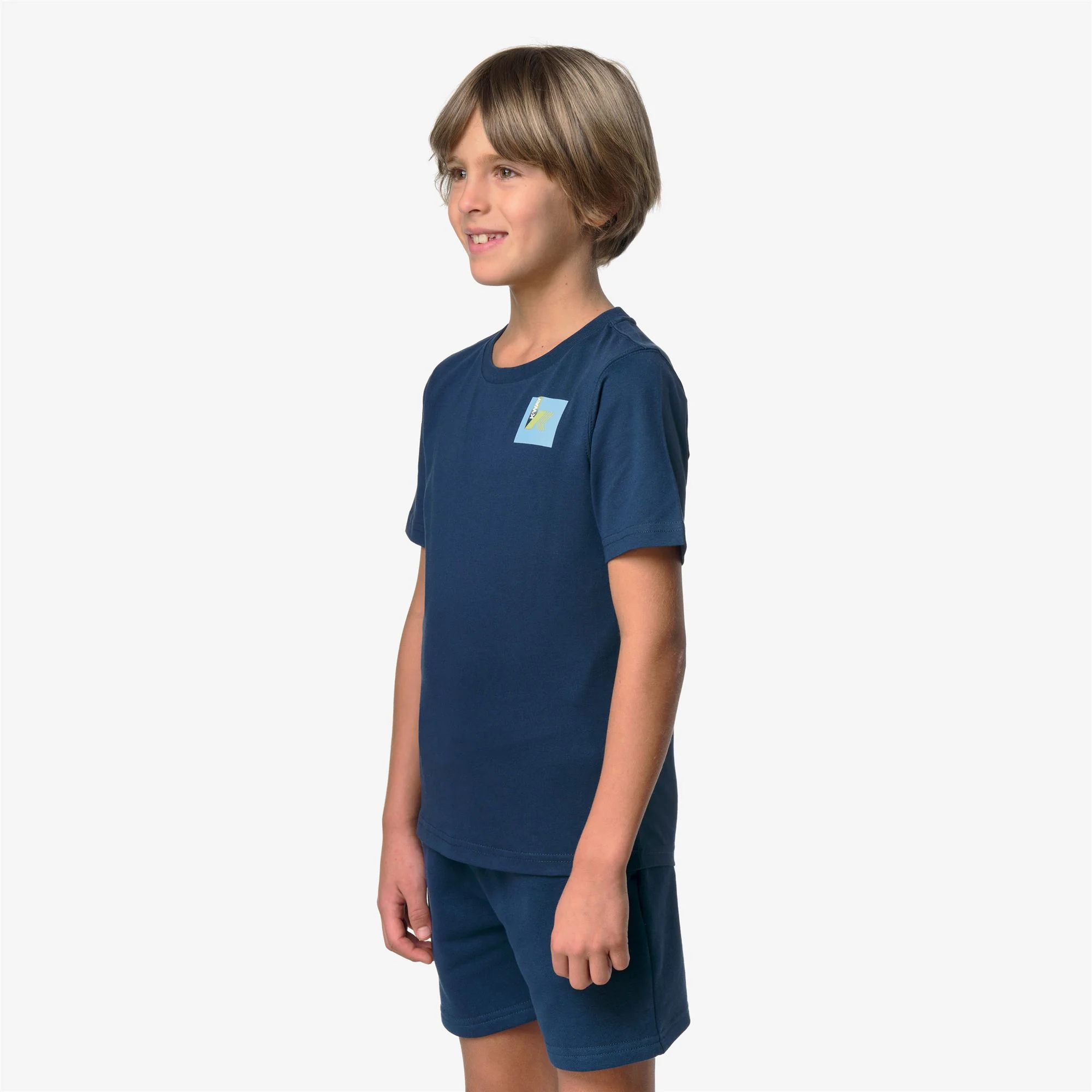 P. LEONIDE COLORFUL SQUARE - T-ShirtsTop - T-Shirt - Kid unisex - BLUE INSIGNIA - Image 5