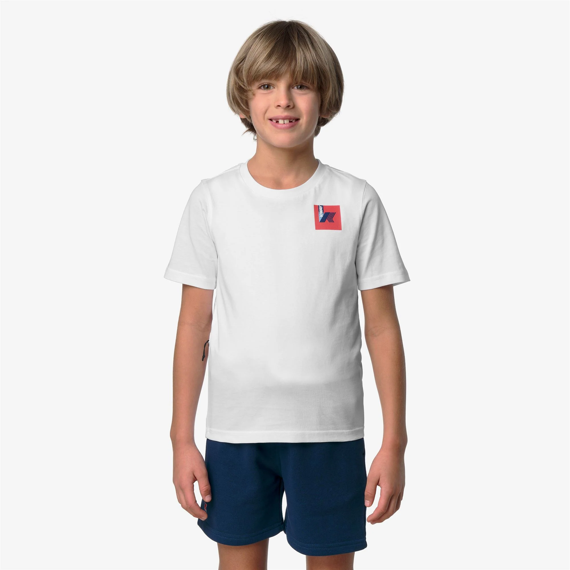 P. LEONIDE COLORFUL SQUARE - T-ShirtsTop - T-Shirt - Kid unisex - WHITE - Image 4
