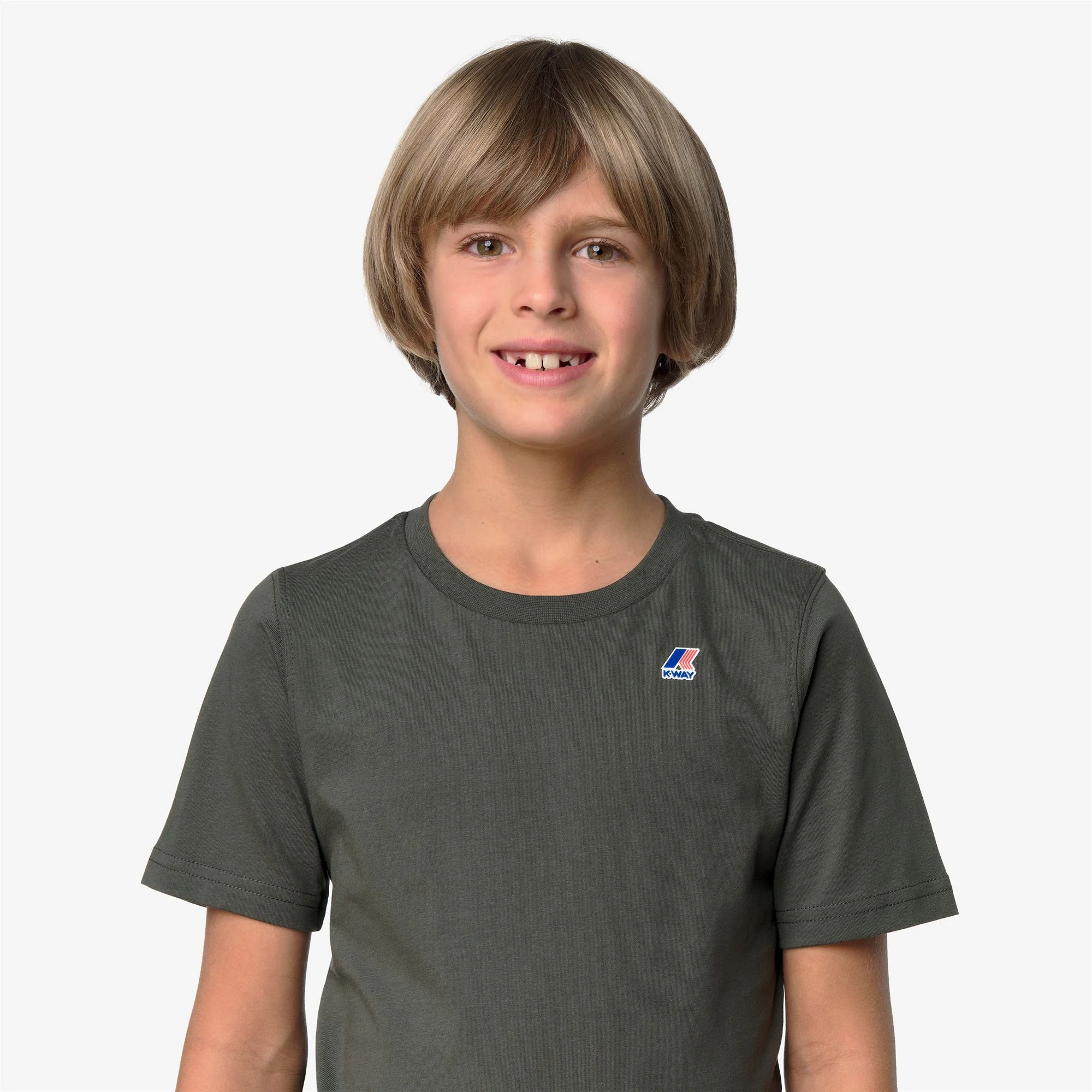 P. LEONIDE - T-ShirtsTop - T-Shirt - Kid unisex - GREEN BLACKISH - Image 3