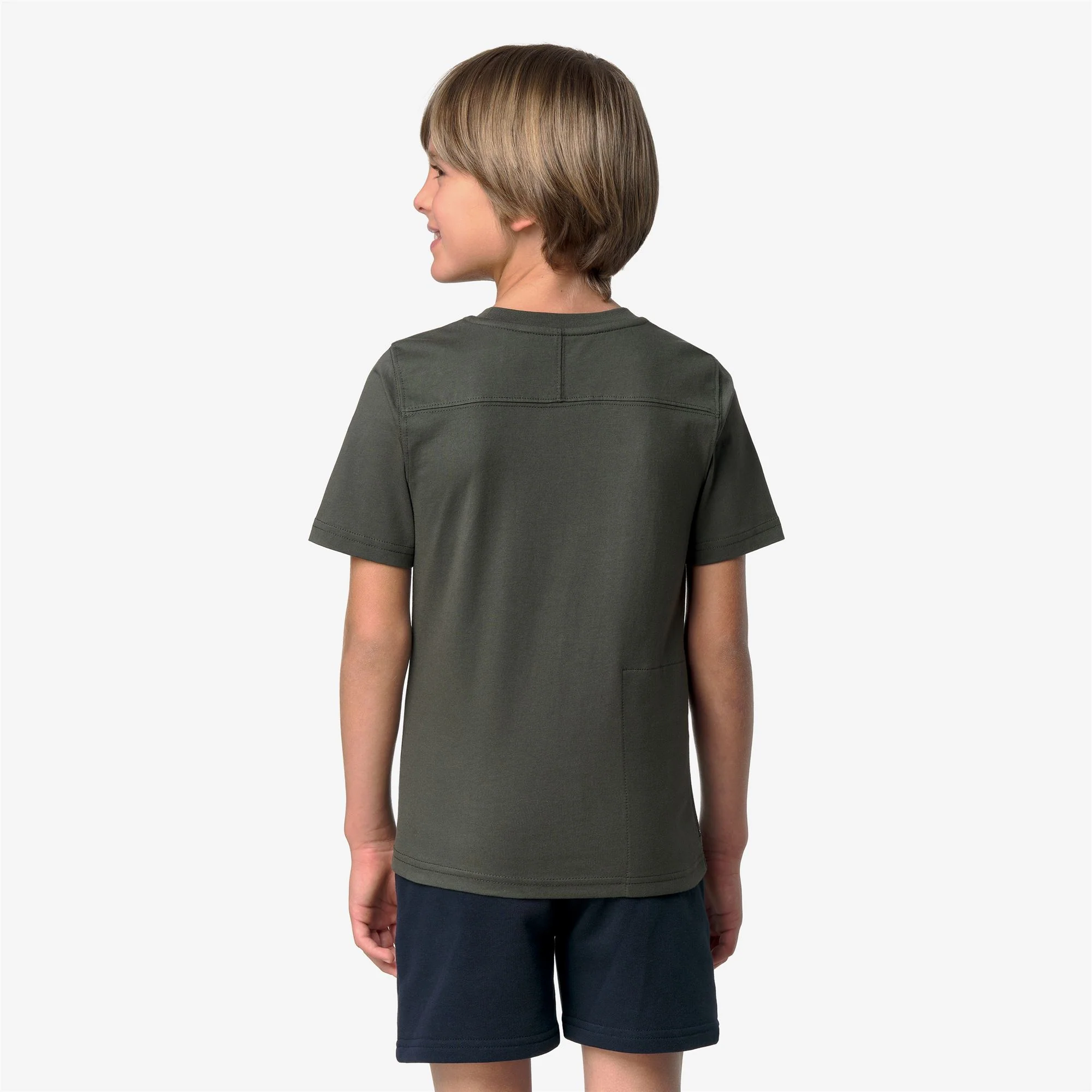 P. LEONIDE - T-ShirtsTop - T-Shirt - Kid unisex - GREEN BLACKISH - Image 6