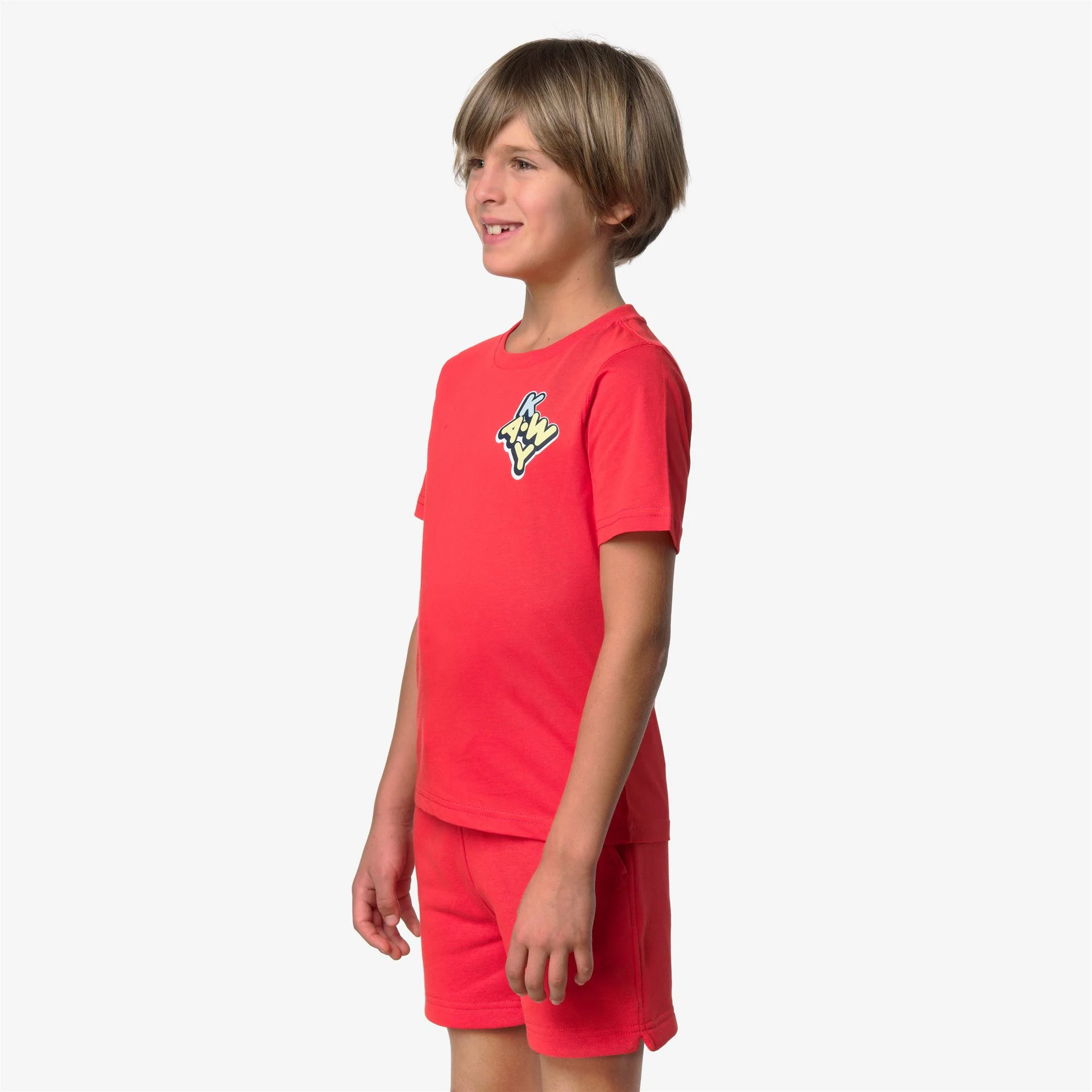 P. LEONIDE SCATTERED LETTERING - T-ShirtsTop - T-Shirt - Kid unisex - RED POPPY - Image 5