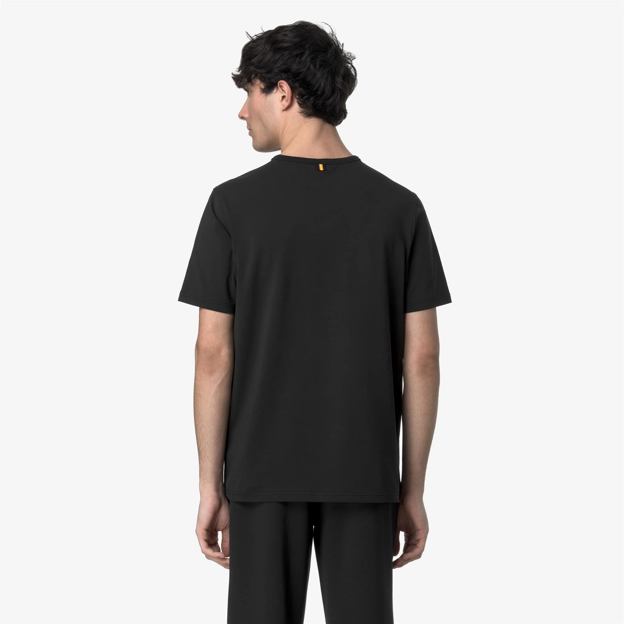 ADAME LIGHT STRETCH JERSEY - T-ShirtsTop - T-Shirt - Man - BLACK PURE - Image 5