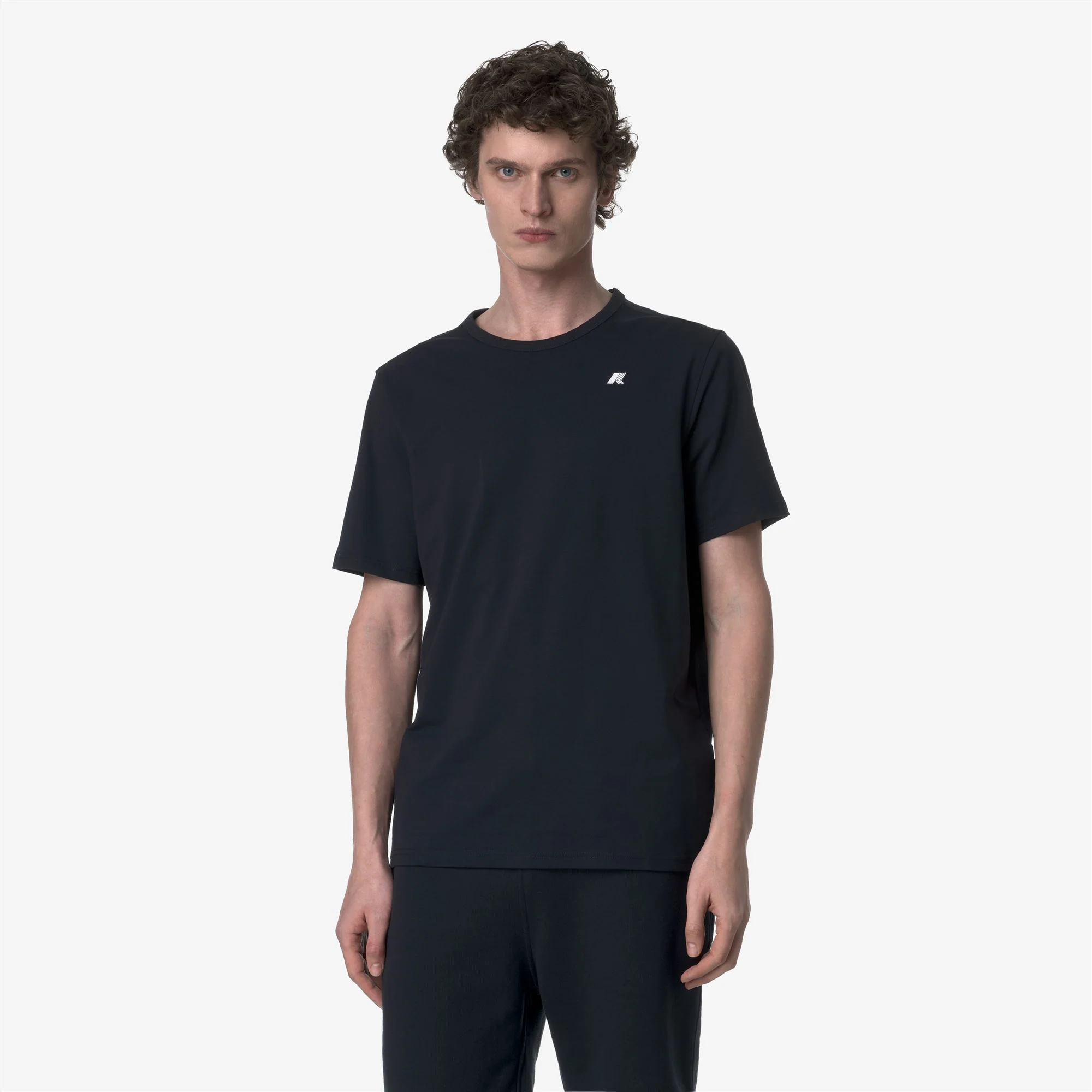 ADAME LIGHT STRETCH JERSEY - T-ShirtsTop - T-Shirt - Man - BLUE DEPTH - Image 3