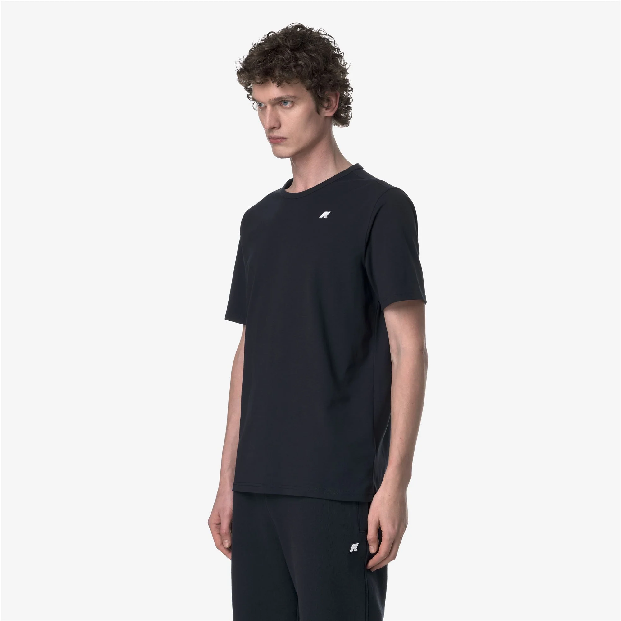 ADAME LIGHT STRETCH JERSEY - T-ShirtsTop - T-Shirt - Man - BLUE DEPTH - Image 4
