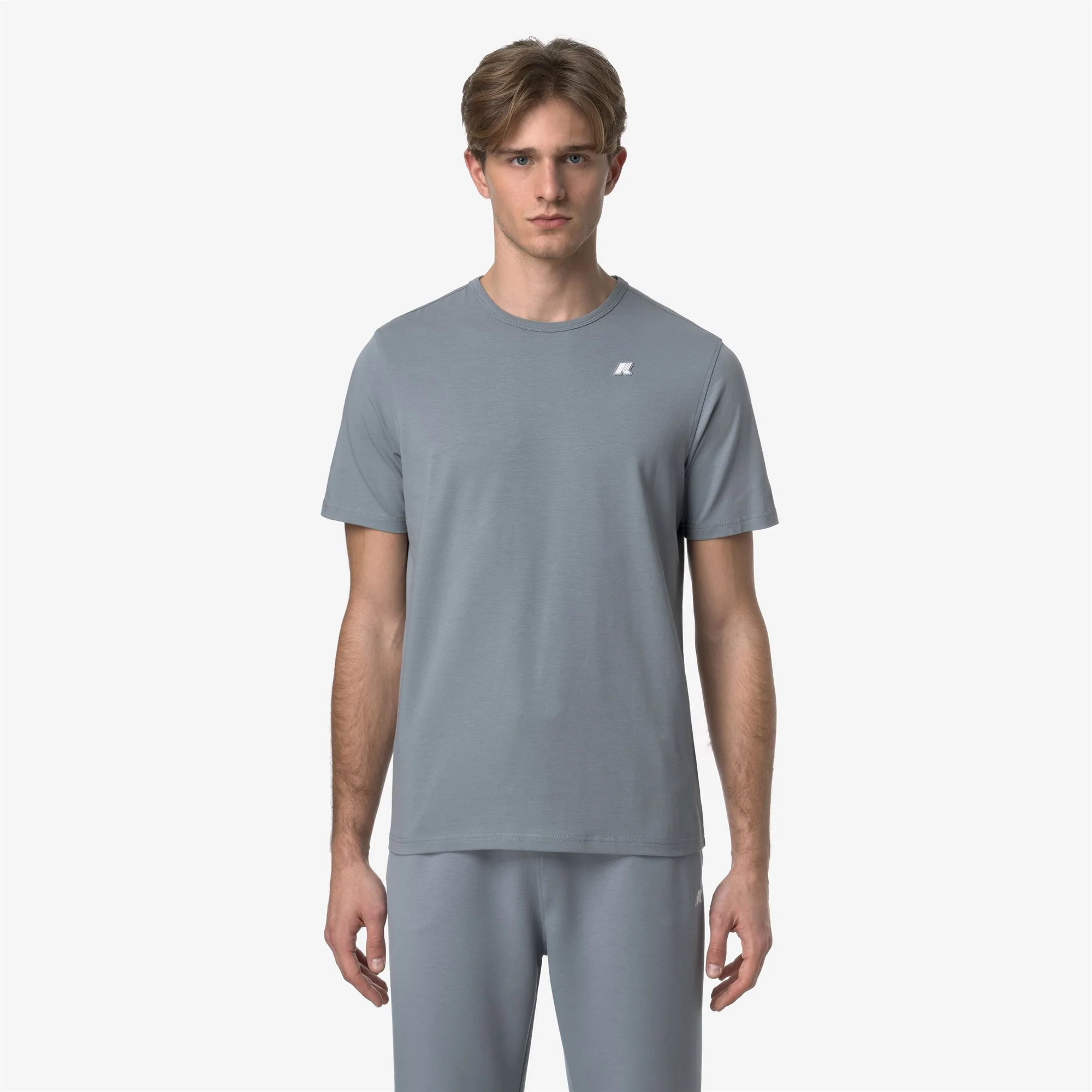 ADAME LIGHT STRETCH JERSEY - T-ShirtsTop - T-Shirt - Man - GREY MD - Image 3