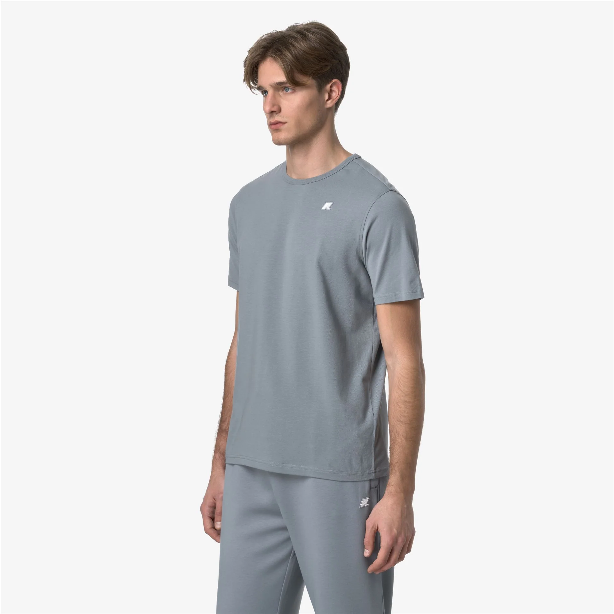 ADAME LIGHT STRETCH JERSEY - T-ShirtsTop - T-Shirt - Man - GREY MD - Image 4