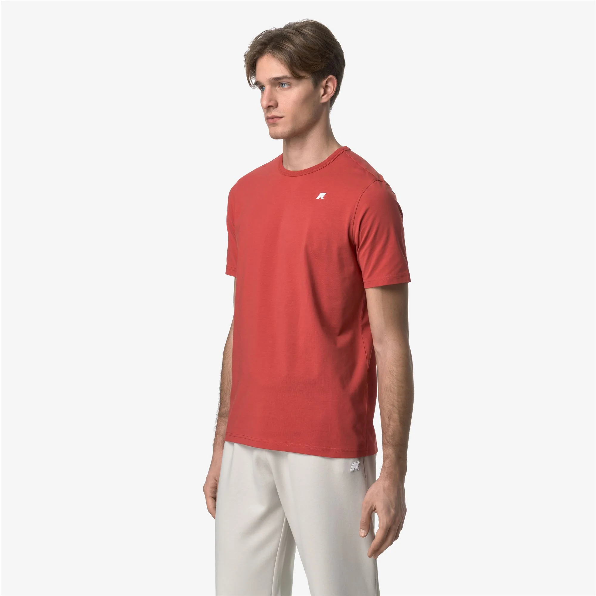 ADAME LIGHT STRETCH JERSEY - T-ShirtsTop - T-Shirt - Man - RED JASPER - Image 4