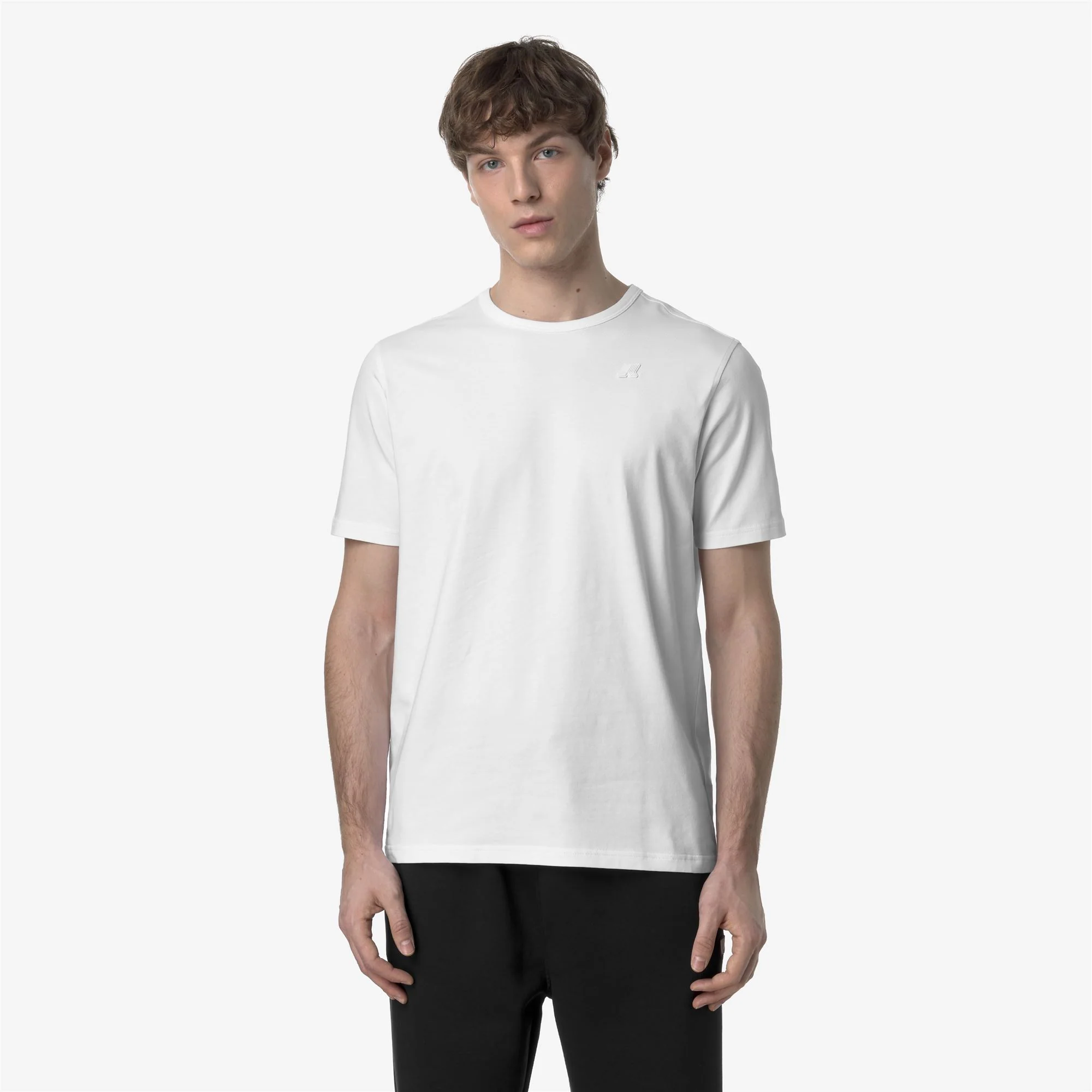 ADAME LIGHT STRETCH JERSEY - T-ShirtsTop - T-Shirt - Man - WHITE - Image 3
