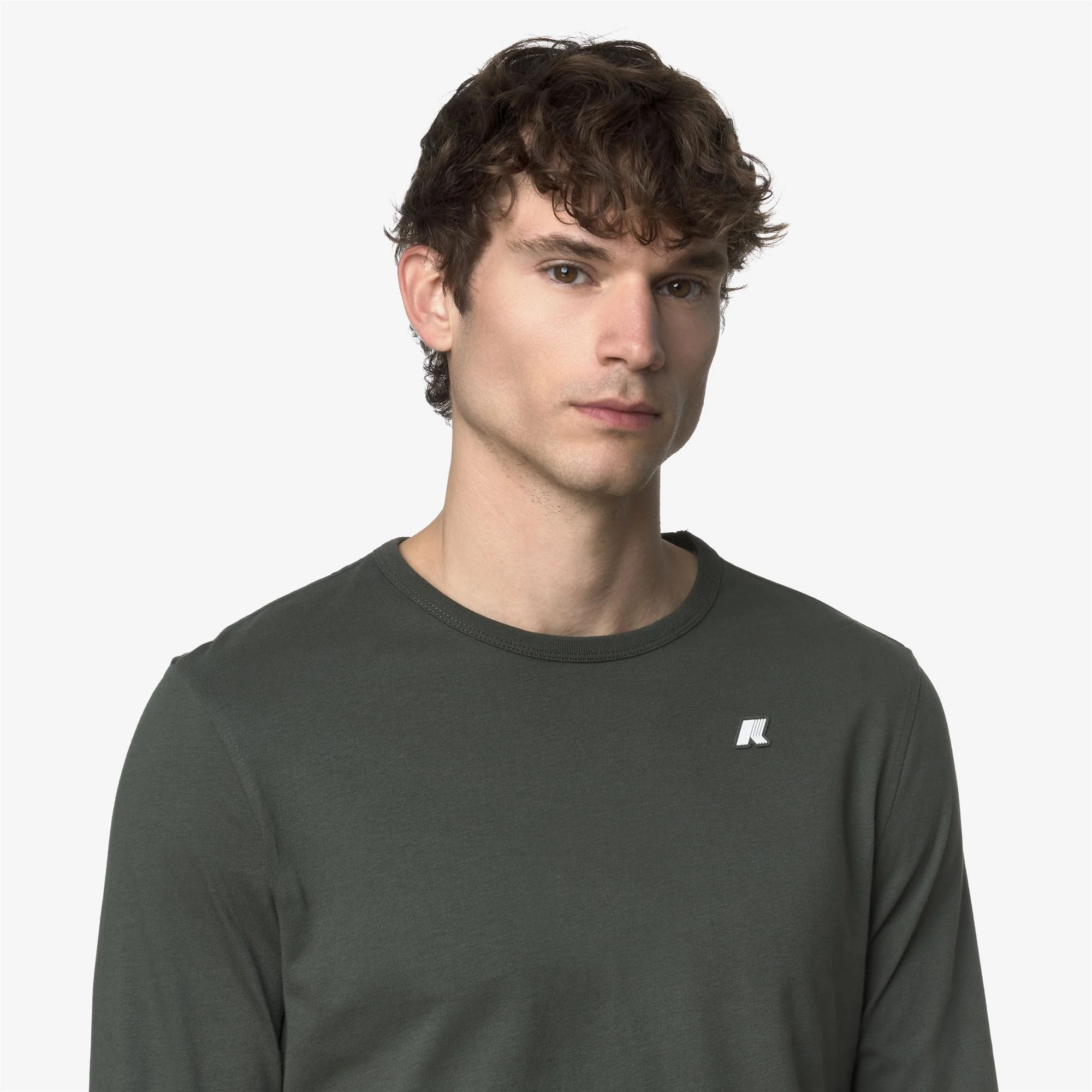 ELMER JS PEACH - T-ShirtsTop - T-Shirt - Man - GREEN BLACKISH - Image 2