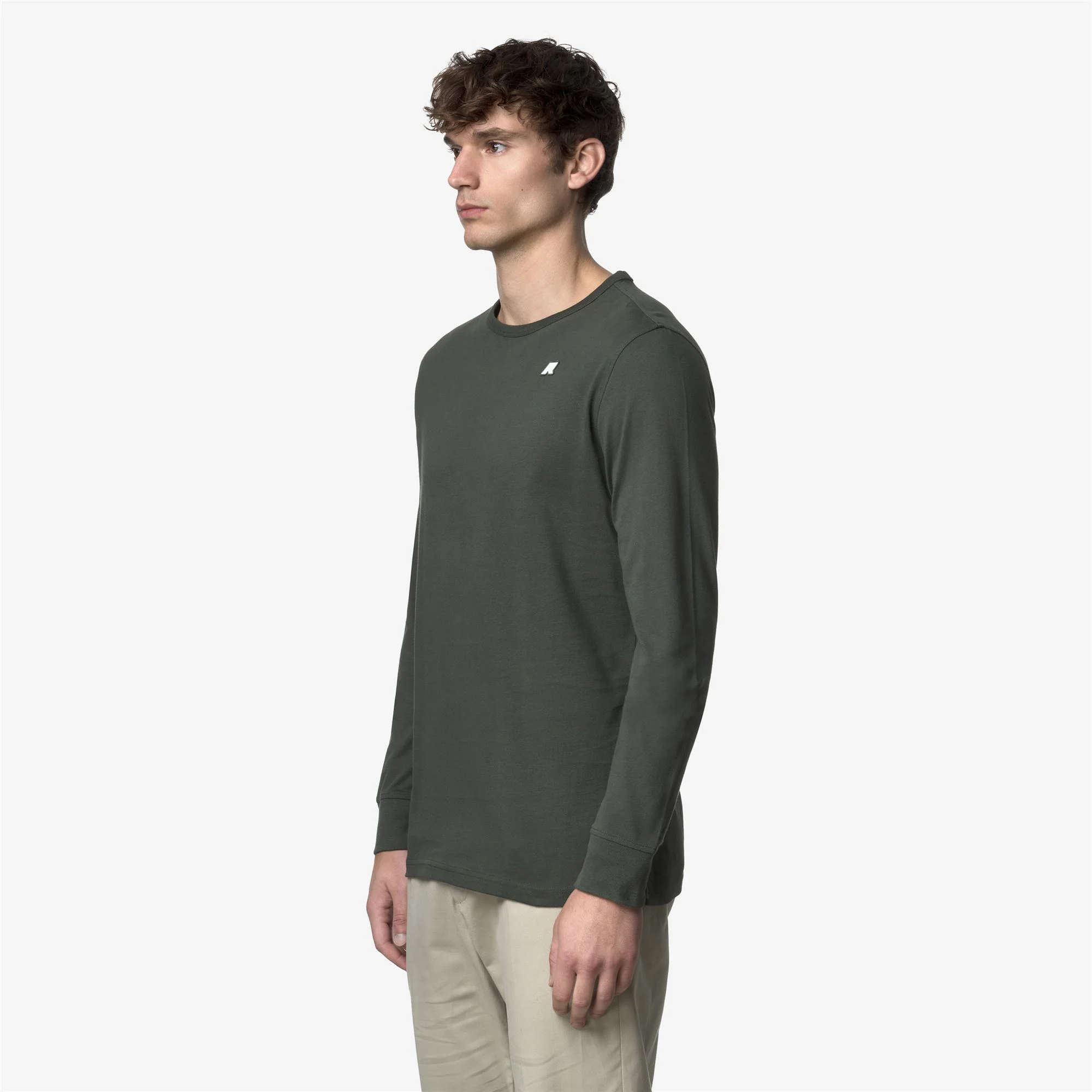 ELMER JS PEACH - T-ShirtsTop - T-Shirt - Man - GREEN BLACKISH - Image 4