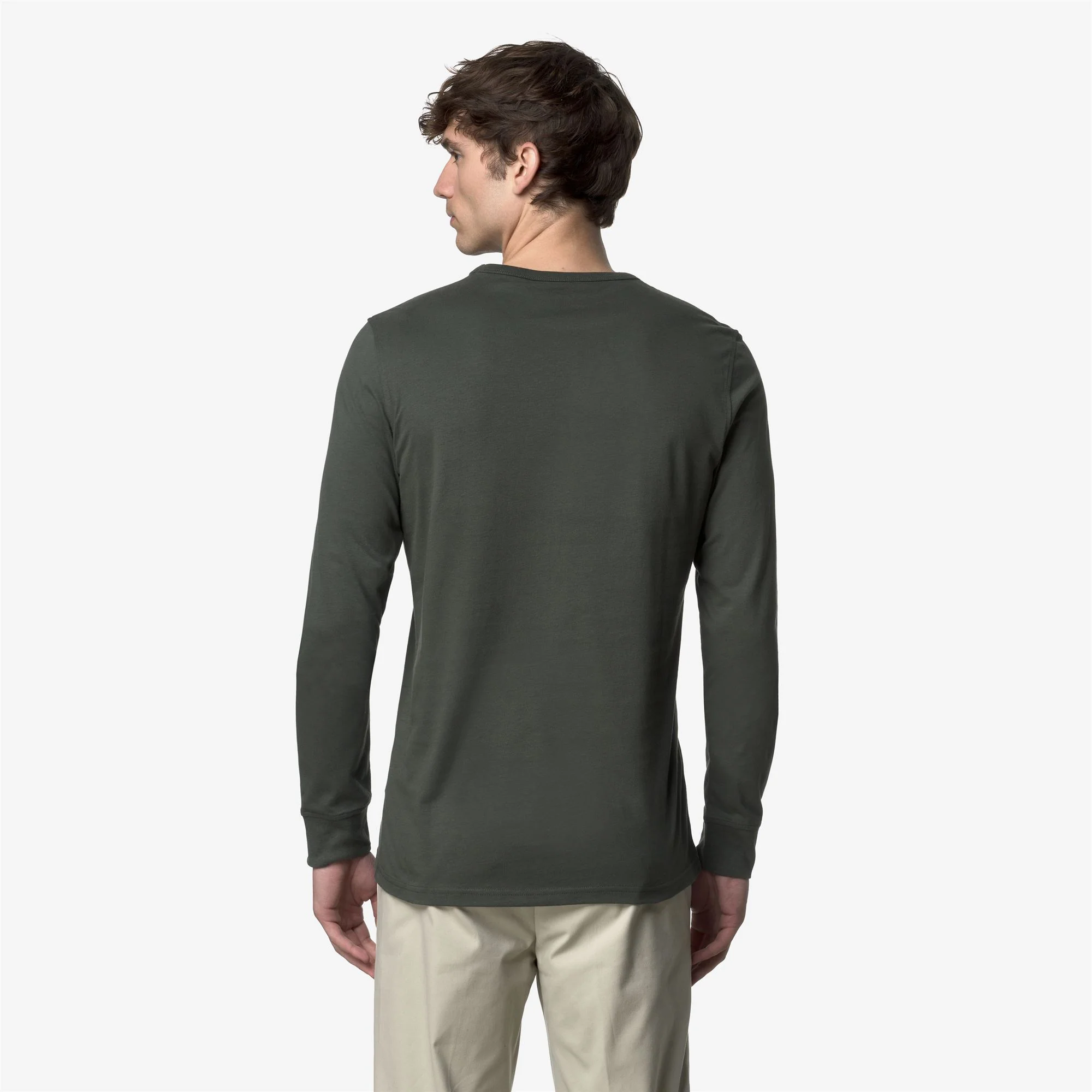 ELMER JS PEACH - T-ShirtsTop - T-Shirt - Man - GREEN BLACKISH - Image 5