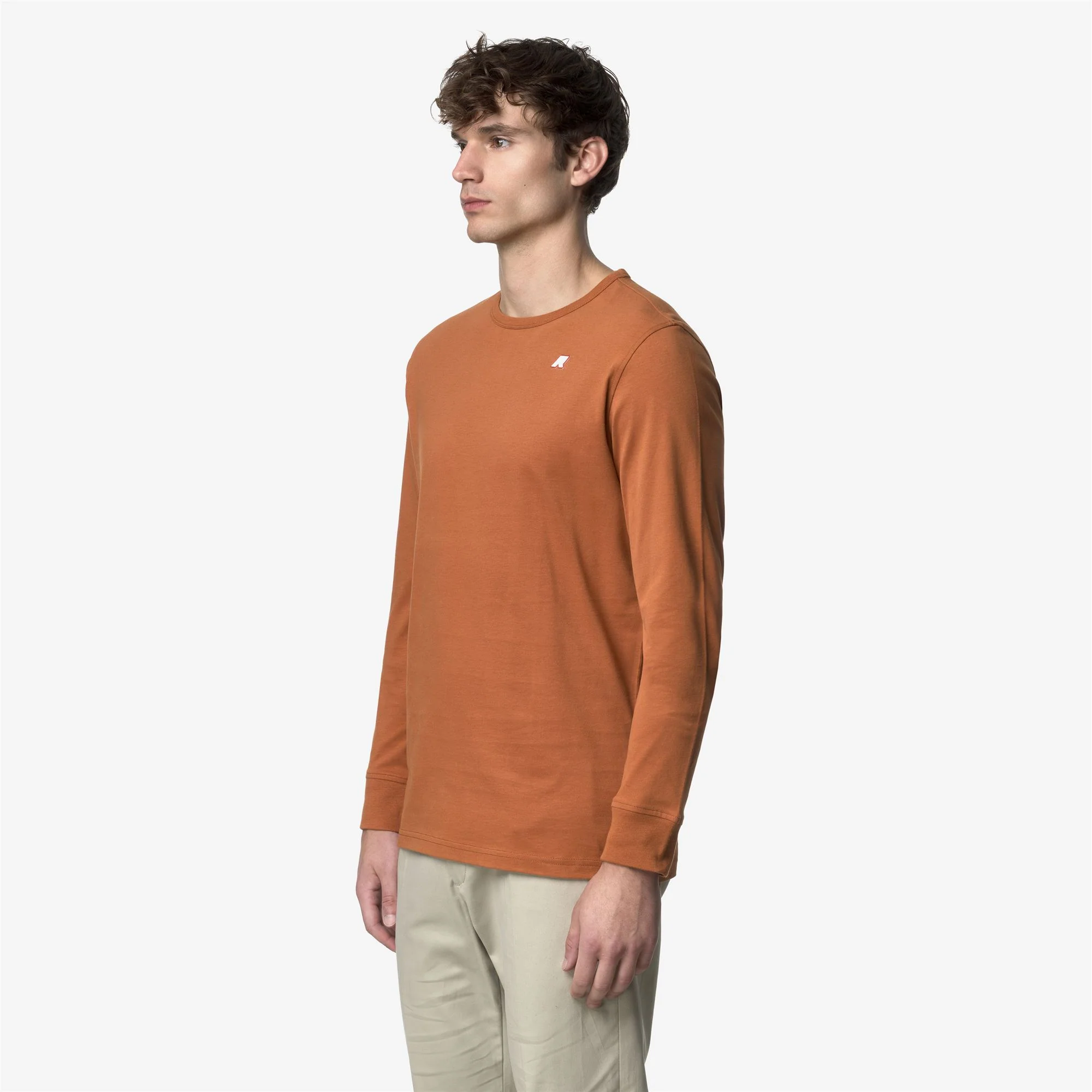 ELMER JS PEACH - T-ShirtsTop - T-Shirt - Man - ORANGE ADOBE - Image 4