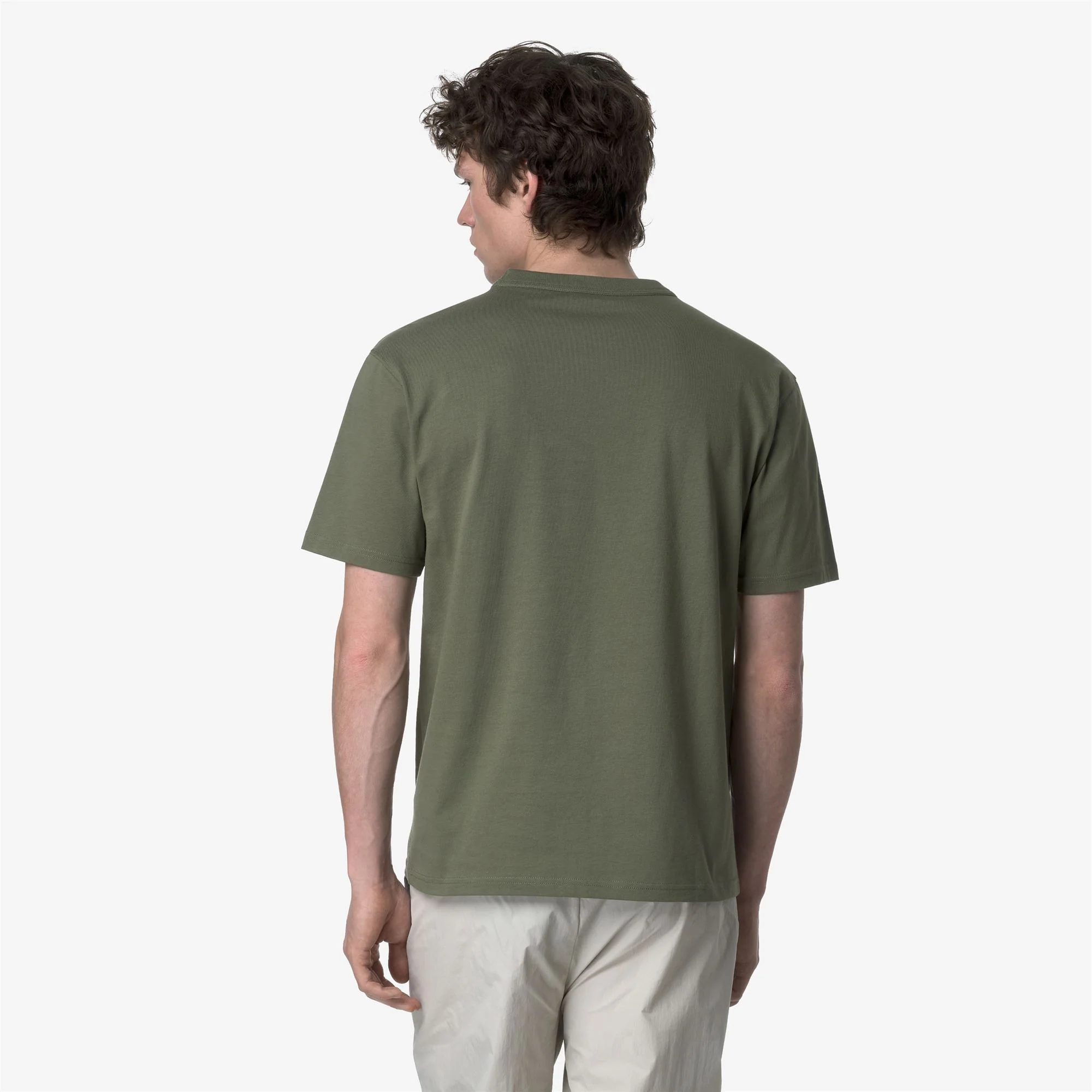 FANTOME CHEST LABEL - T-ShirtsTop - T-Shirt - Man - GREEN LICHEN - Image 5