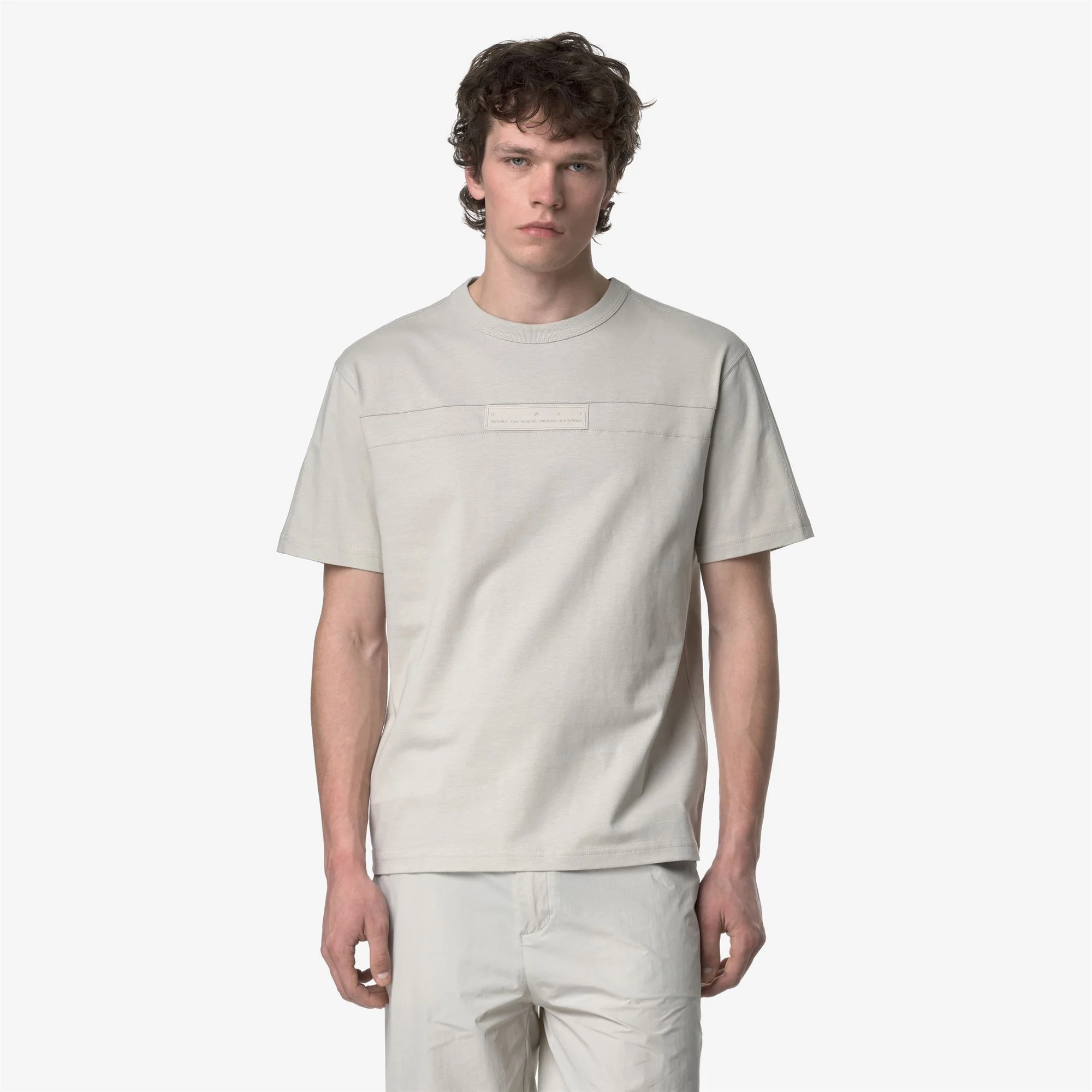 FANTOME REVERSIBLE LABEL - T-ShirtsTop - T-Shirt - Man - BEIGE LT - Image 4