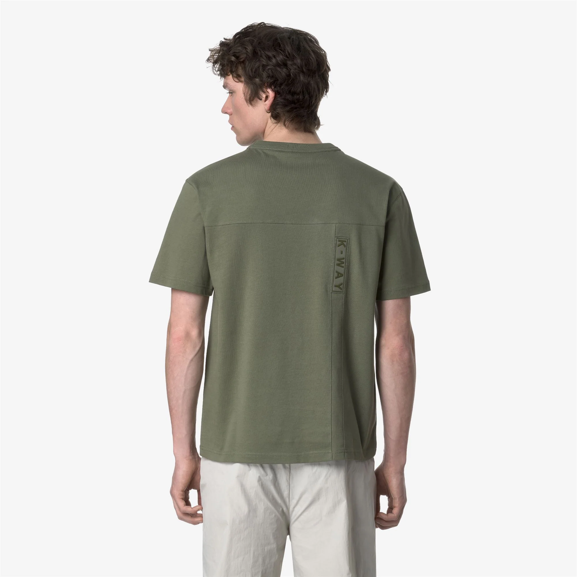FANTOME REVERSIBLE LABEL - T-ShirtsTop - T-Shirt - Man - GREEN LICHEN - Image 6
