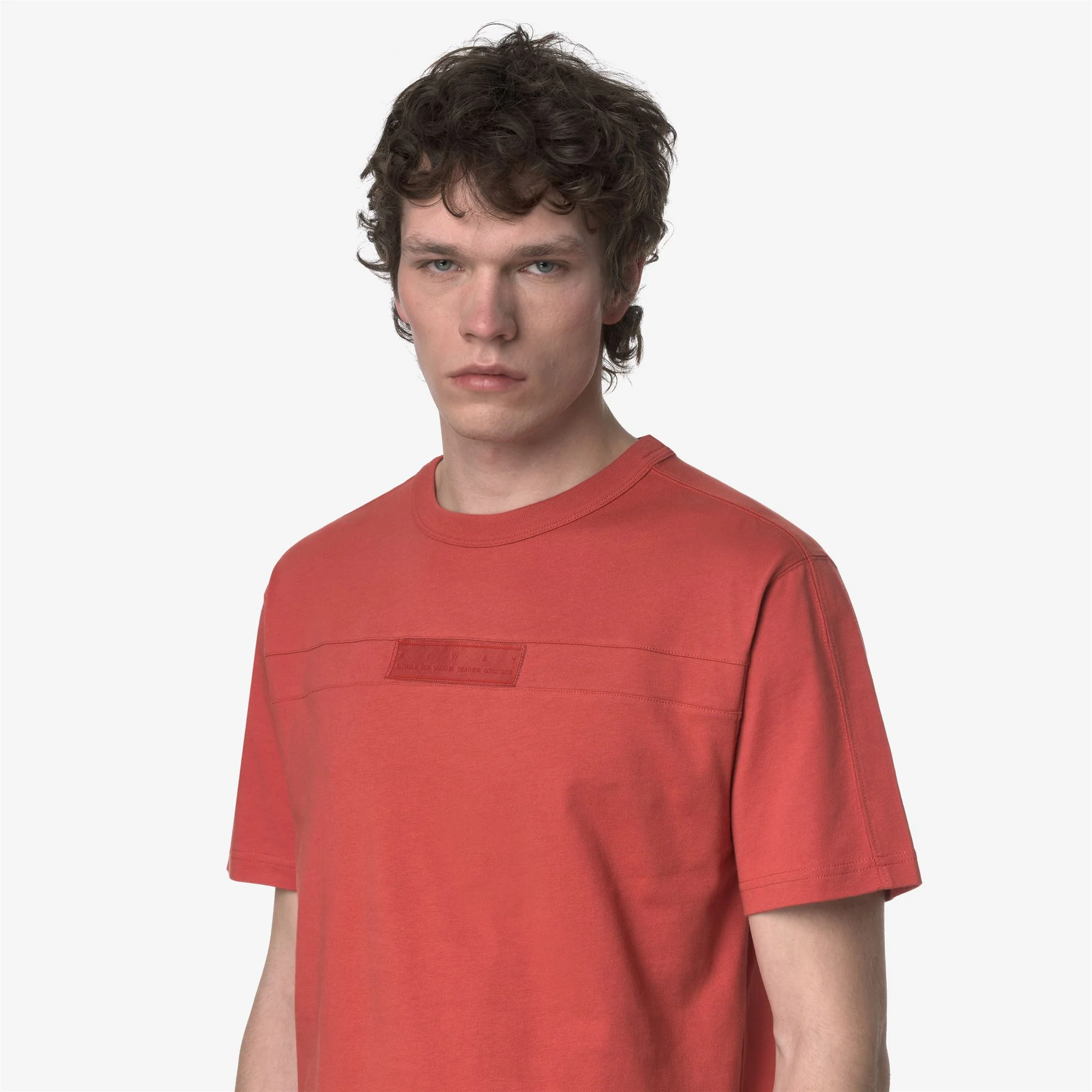 FANTOME REVERSIBLE LABEL - T-ShirtsTop - T-Shirt - Man - RED JASPER - Image 3