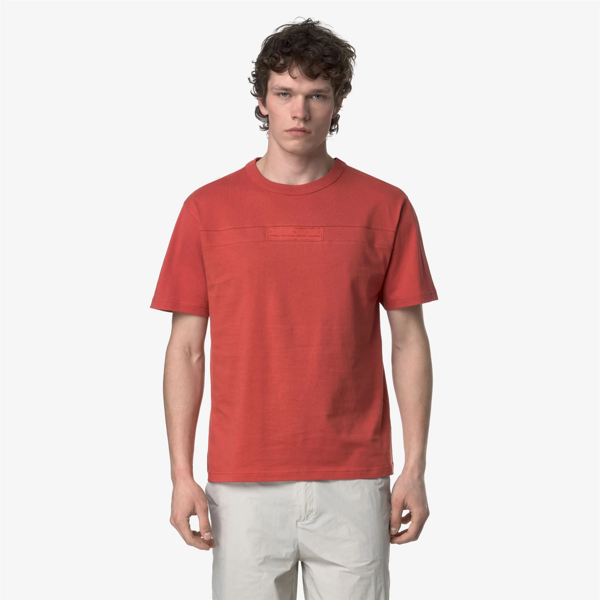 FANTOME REVERSIBLE LABEL - T-ShirtsTop - T-Shirt - Man - RED JASPER - Image 4