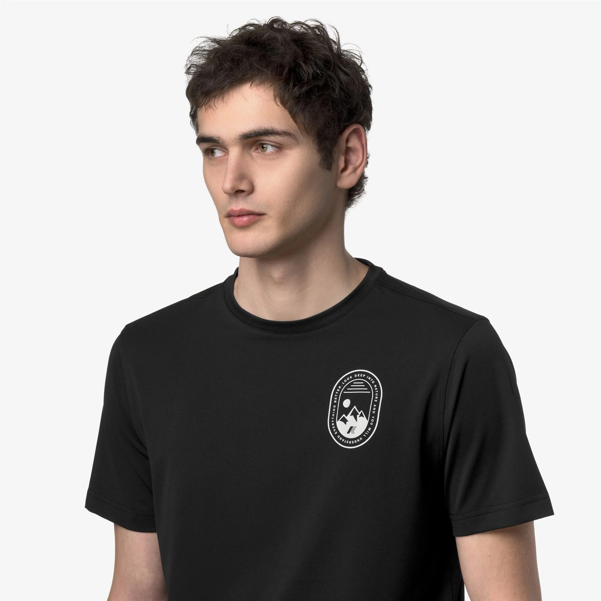GRAPHEL - T-ShirtsTop - T-Shirt - Man - BLACK PURE - Image 3